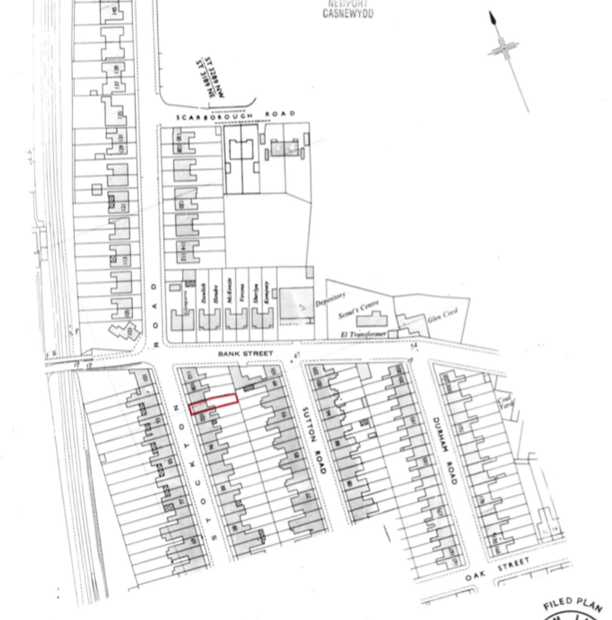 2 bed mid-terraced house for sale in Stockton Road, Newport - Property Floorplan