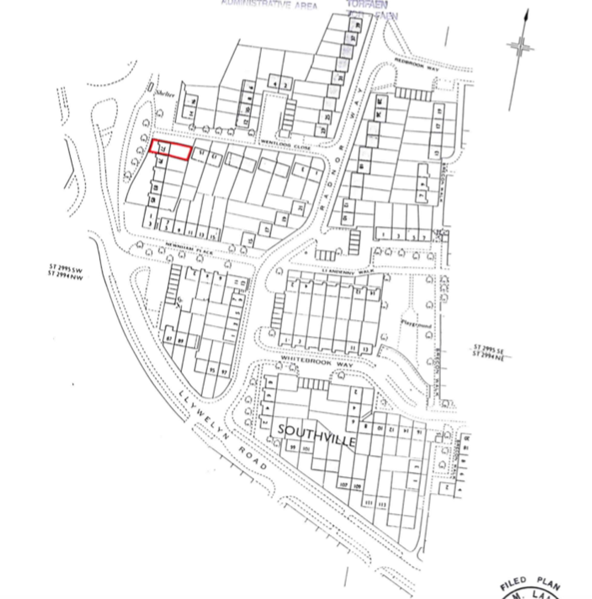 2 bed end of terrace house for sale in Llewellyn Road, Cwmbran - Property Floorplan