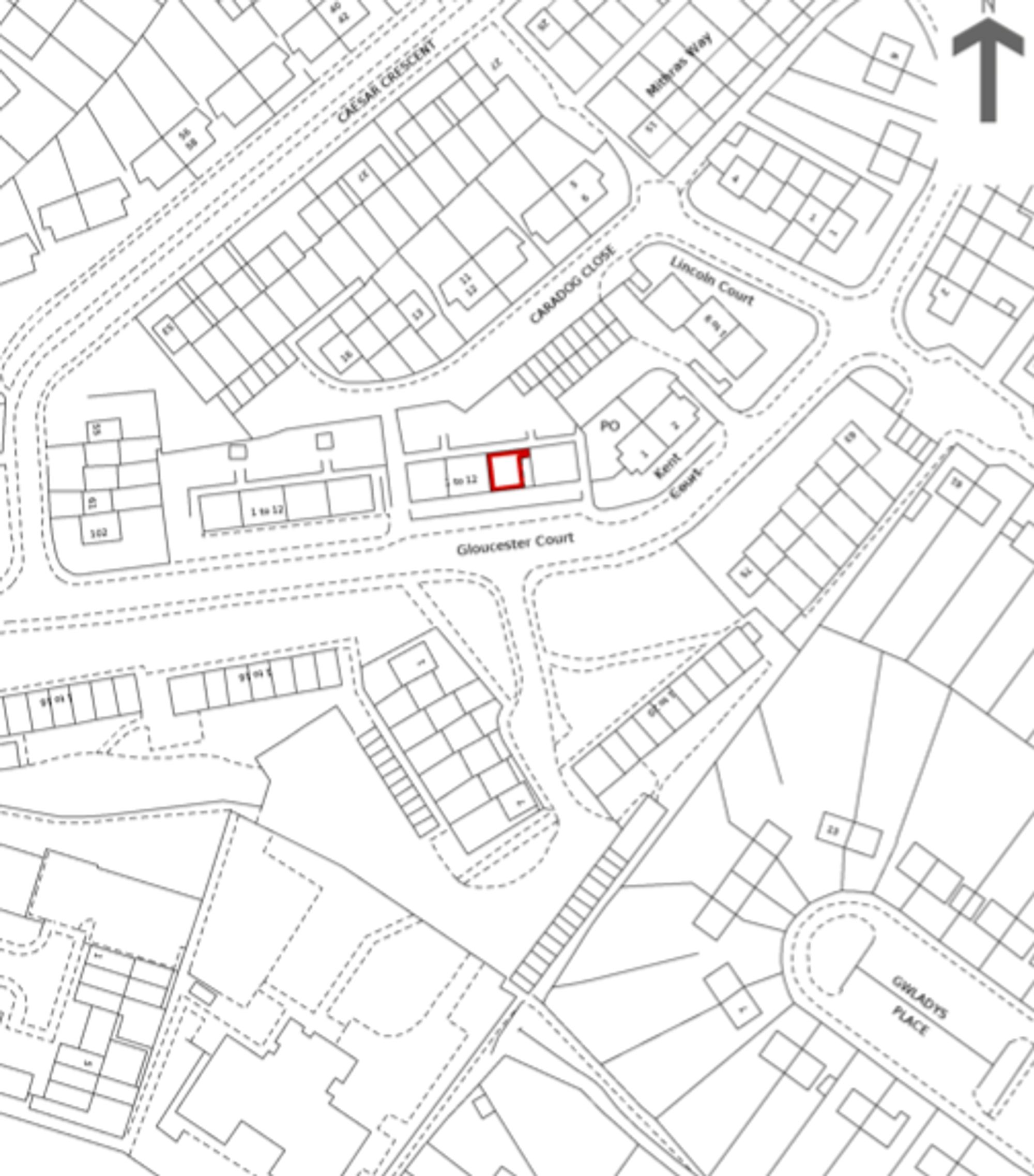 2 bed flat for sale in Gloucester Court, Newport - Property Floorplan