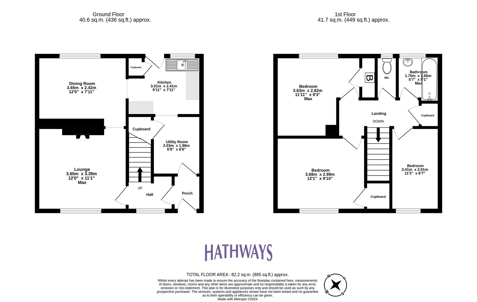 3 bed house for sale in Pencoed Place, Cwmbran - Property Floorplan