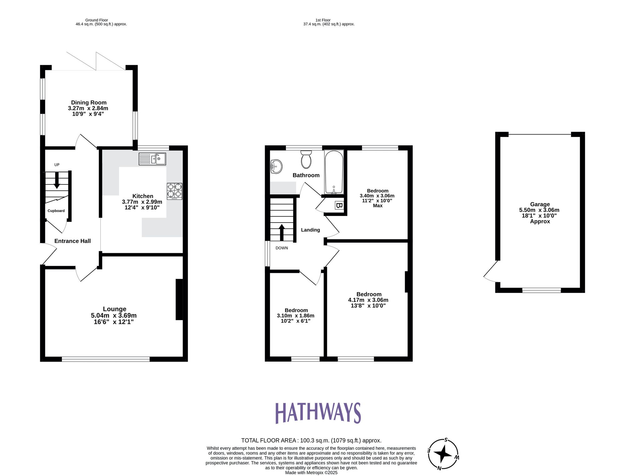 3 bed semi-detached house for sale in Pettingale Road, Cwmbran - Property Floorplan