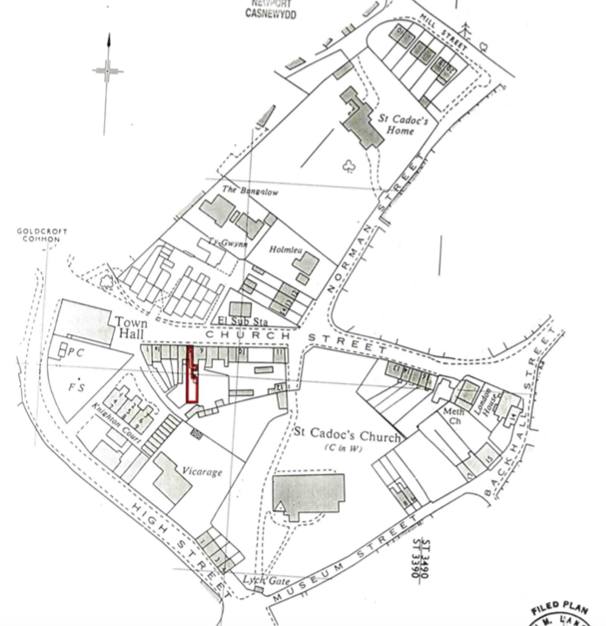 2 bed terraced cottage for sale in Church Street, Newport - Property Floorplan