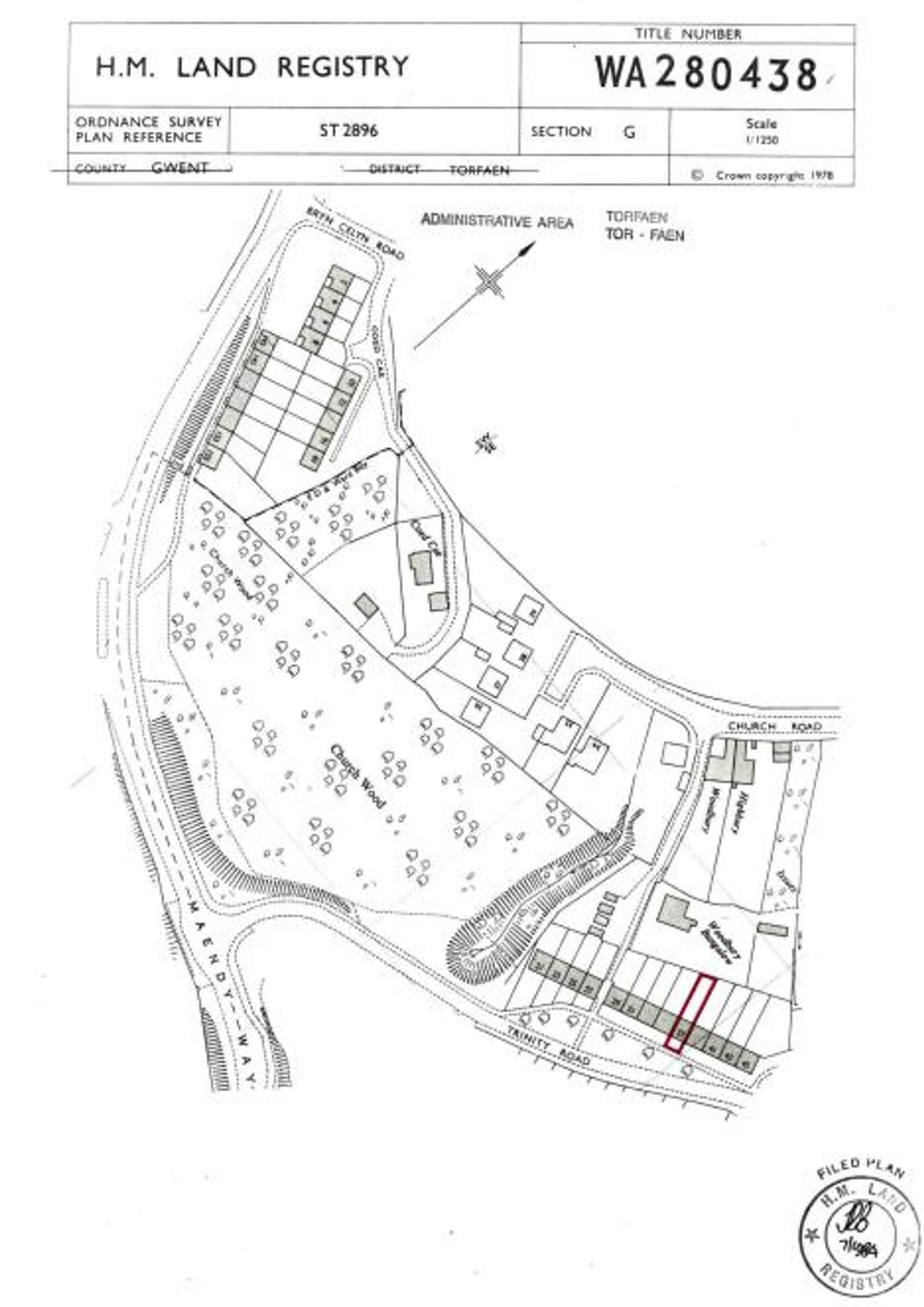 3 bed mid-terraced house for sale in Trinity Road, Cwmbran - Property Floorplan