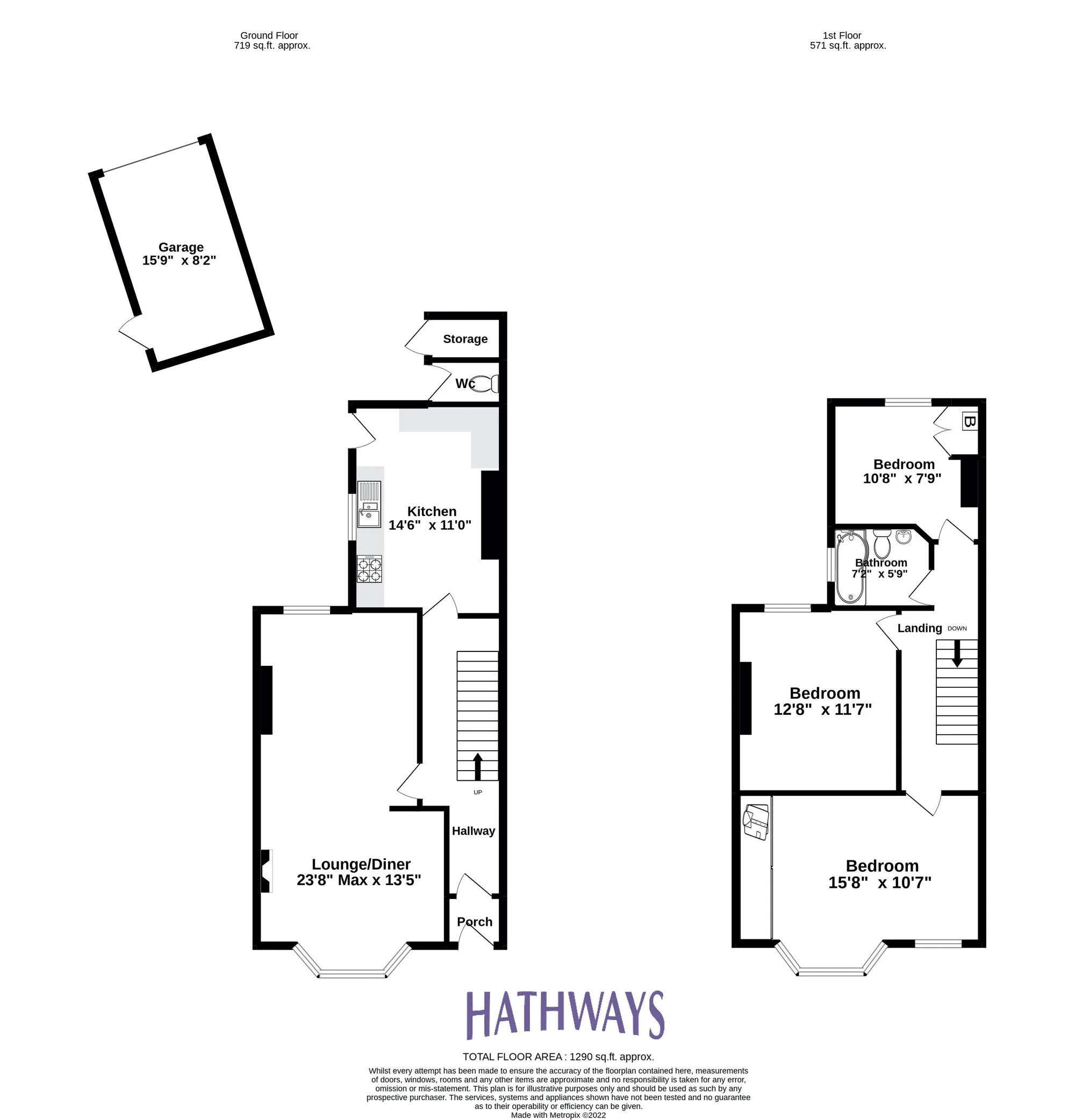 3 bed house for sale in Victoria Road, Pontypool - Property Floorplan