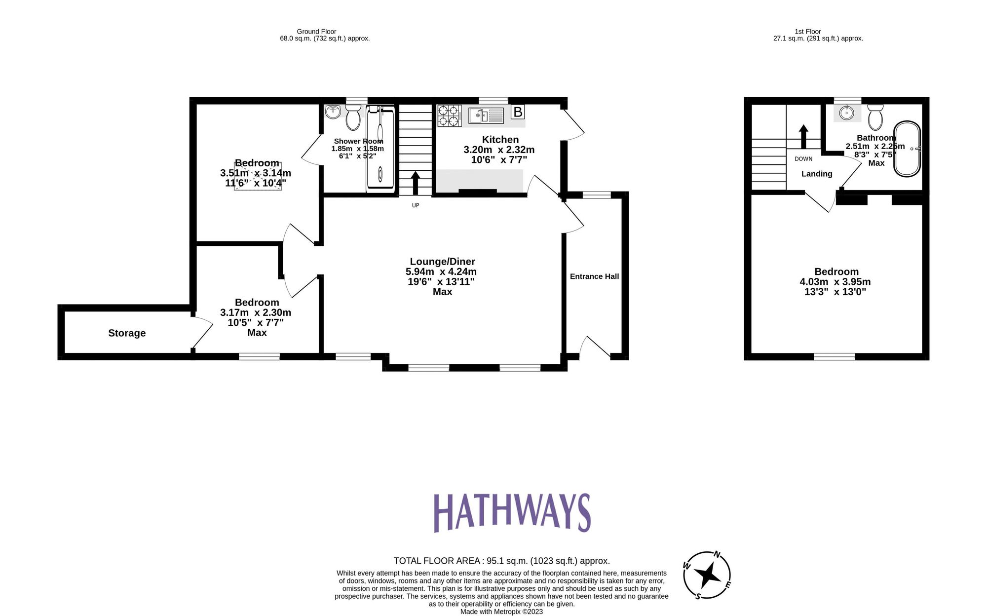 3 bed detached house for sale in Jim Crow Square, Cwmbran - Property Floorplan