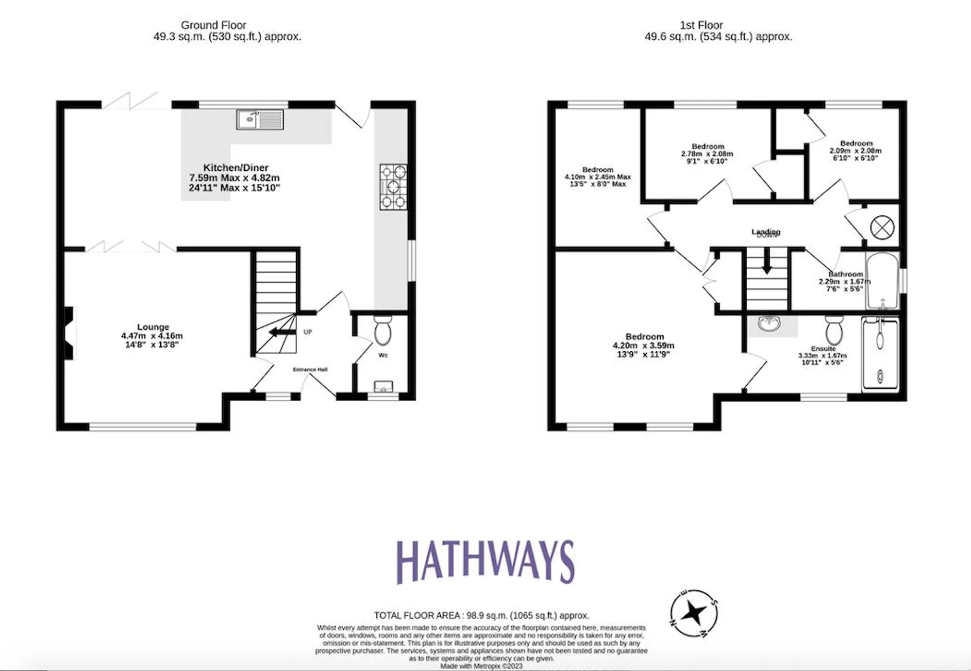 4 bed detached house for sale in Forest View, Cwmbran - Property Floorplan