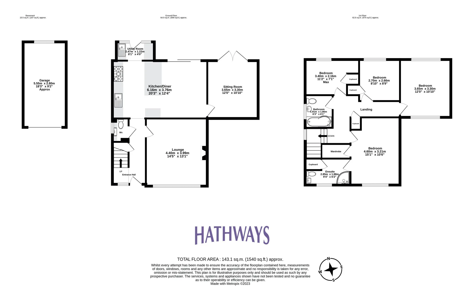 4 bed detached house for sale in Hazel Close, Pontypool - Property Floorplan