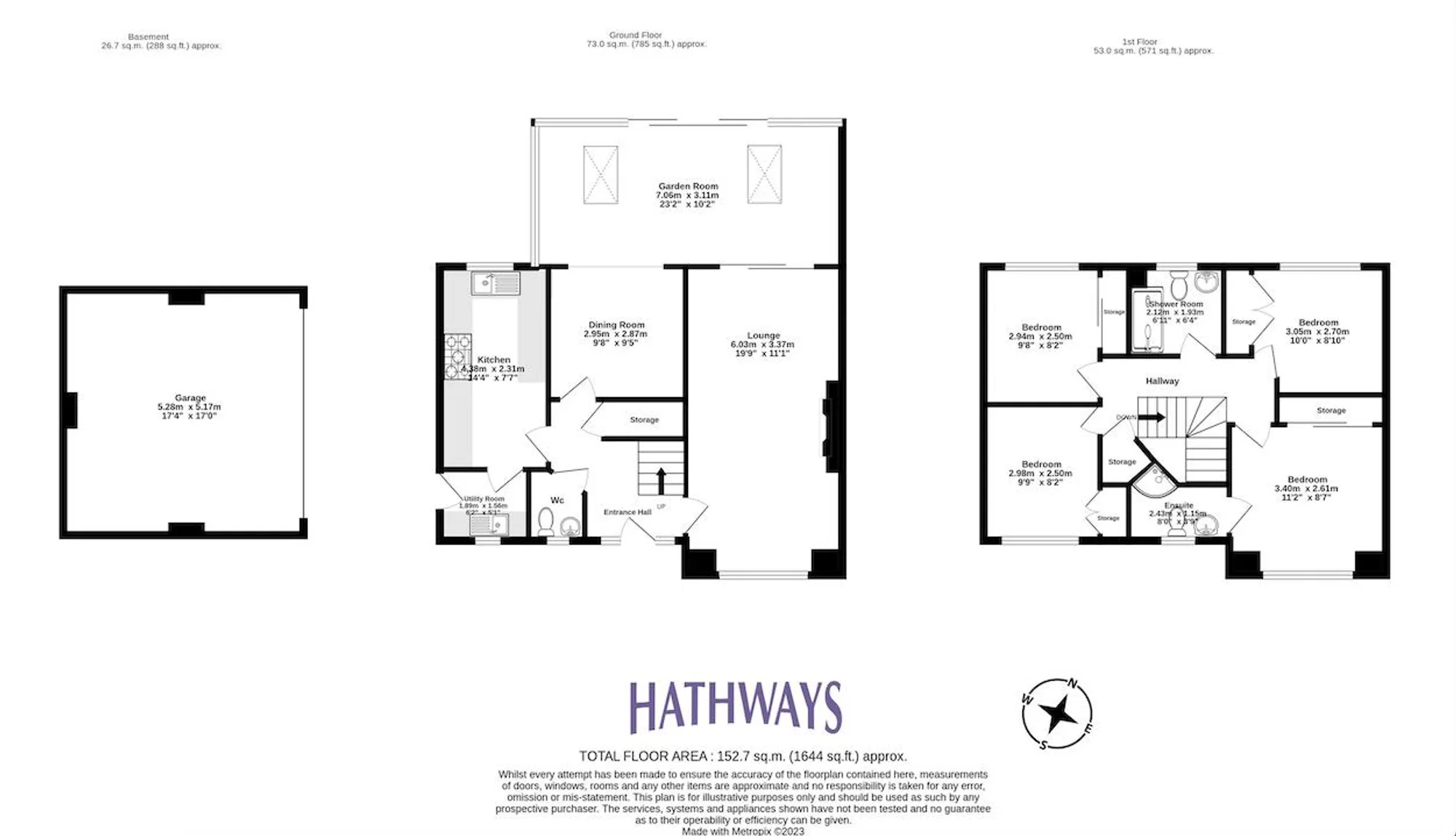 4 bed detached house for sale in Stockwood View, Newport - Property Floorplan