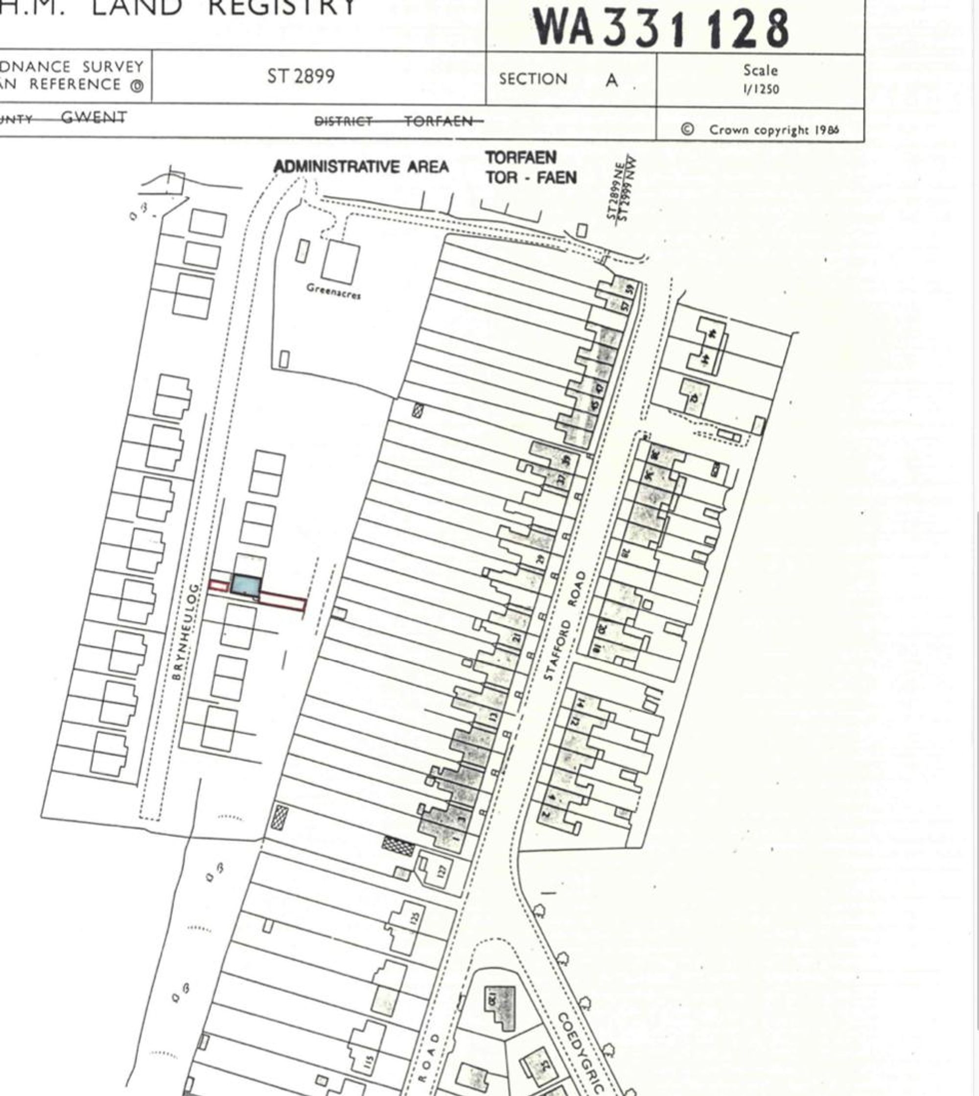 1 bed flat for sale in Bryn Heulog, Pontypool - Property Floorplan