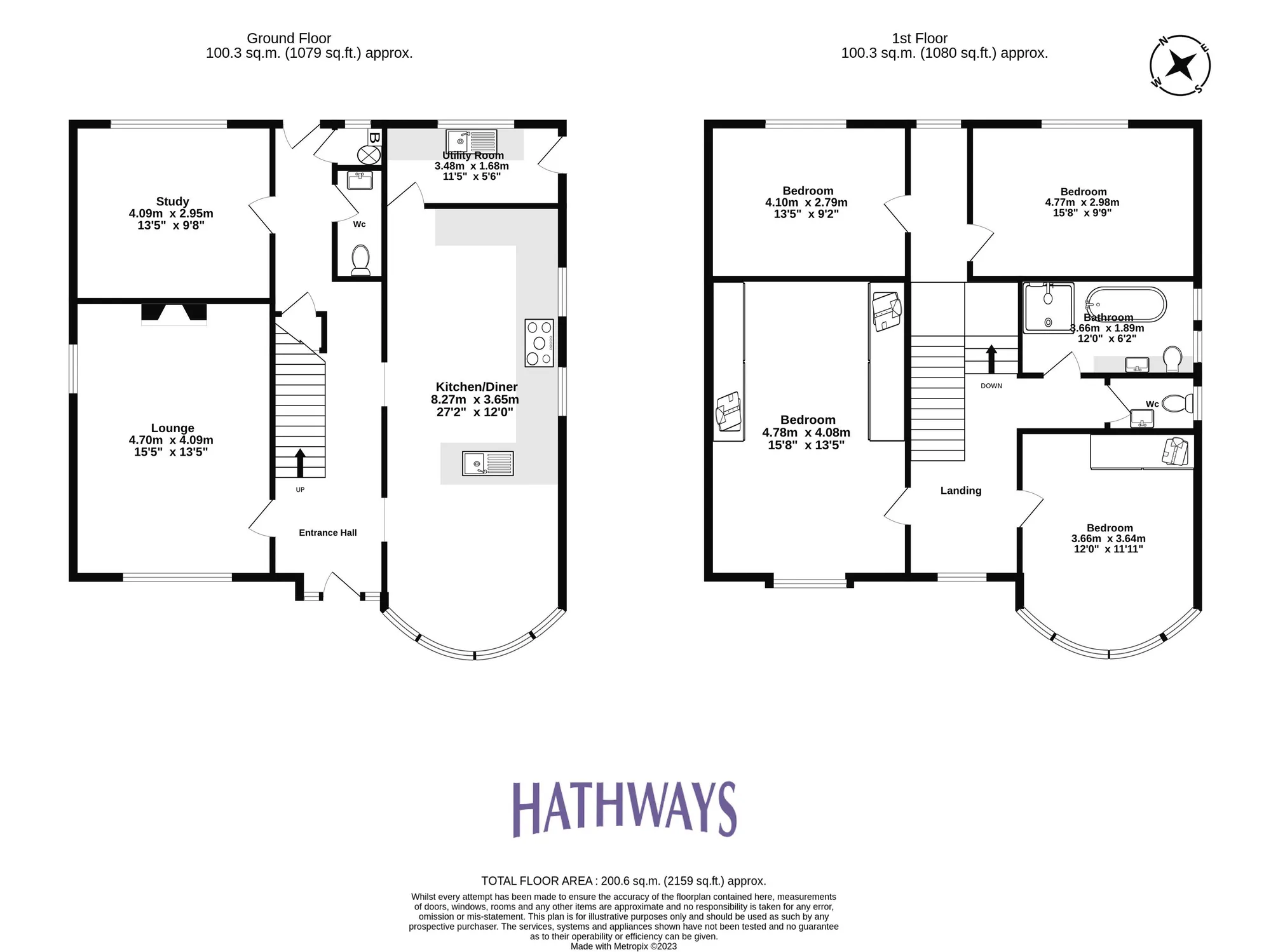 4 bed detached house for sale in Crown Road, Cwmbran - Property Floorplan