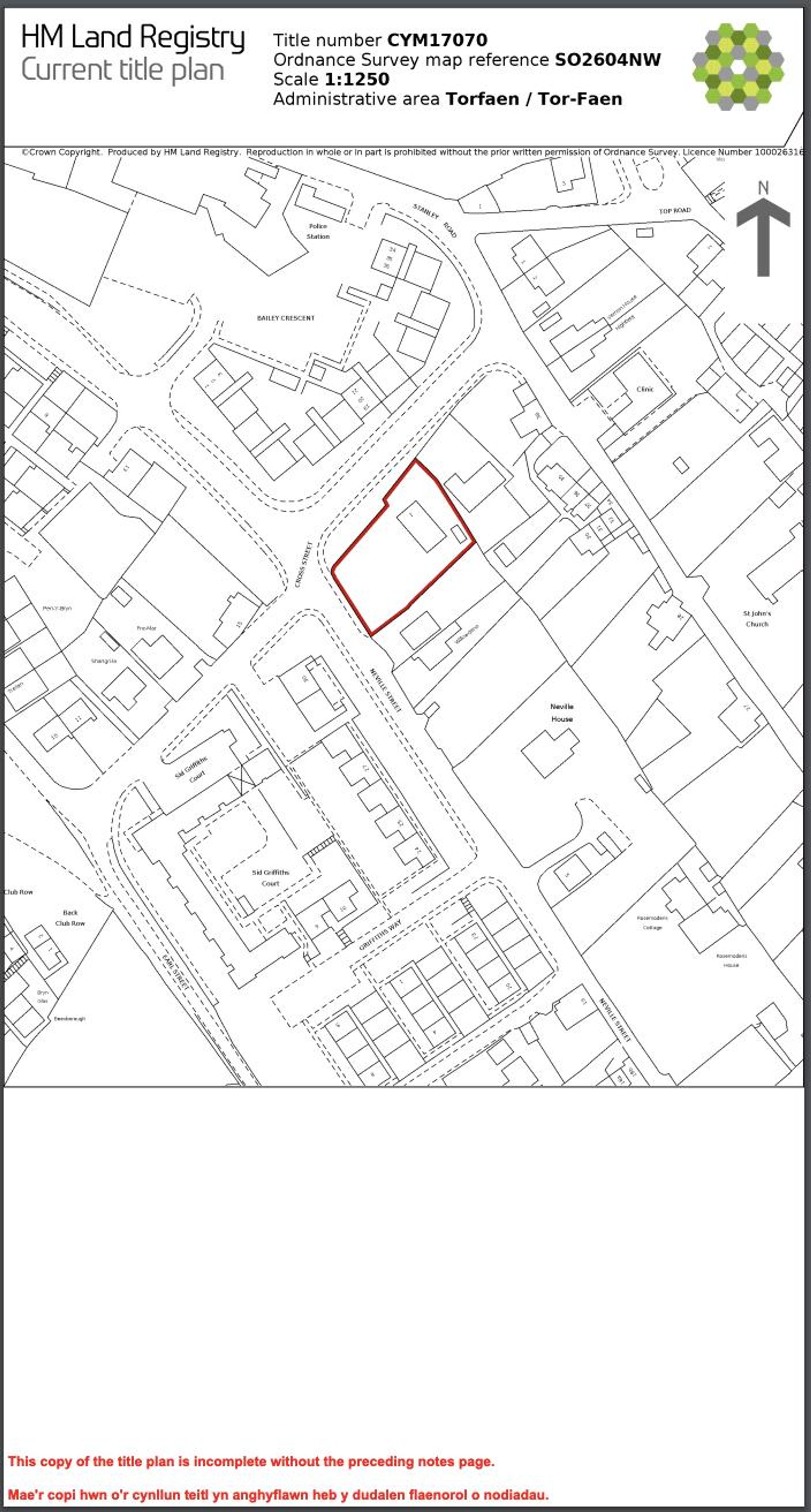 4 bed detached house for sale in Cross Street, Pontypool - Property Floorplan