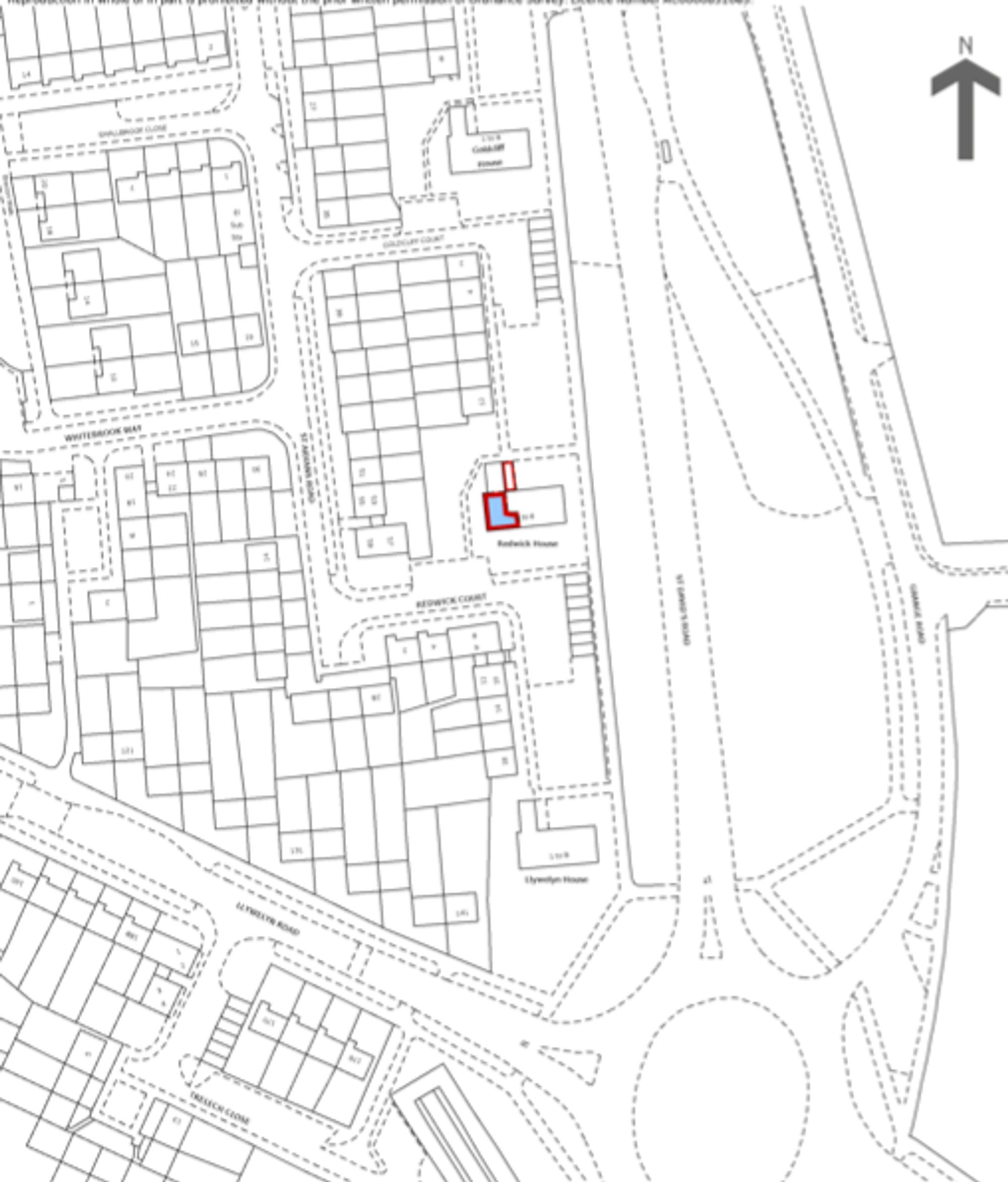 1 bed flat for sale in Redwick House, Cwmbran - Property Floorplan