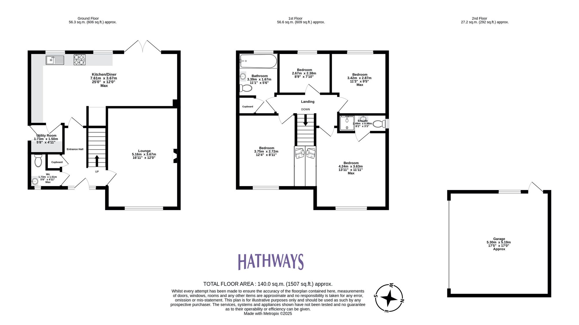 4 bed detached house for sale in Lansdowne Gardens, Cwmbran - Property Floorplan