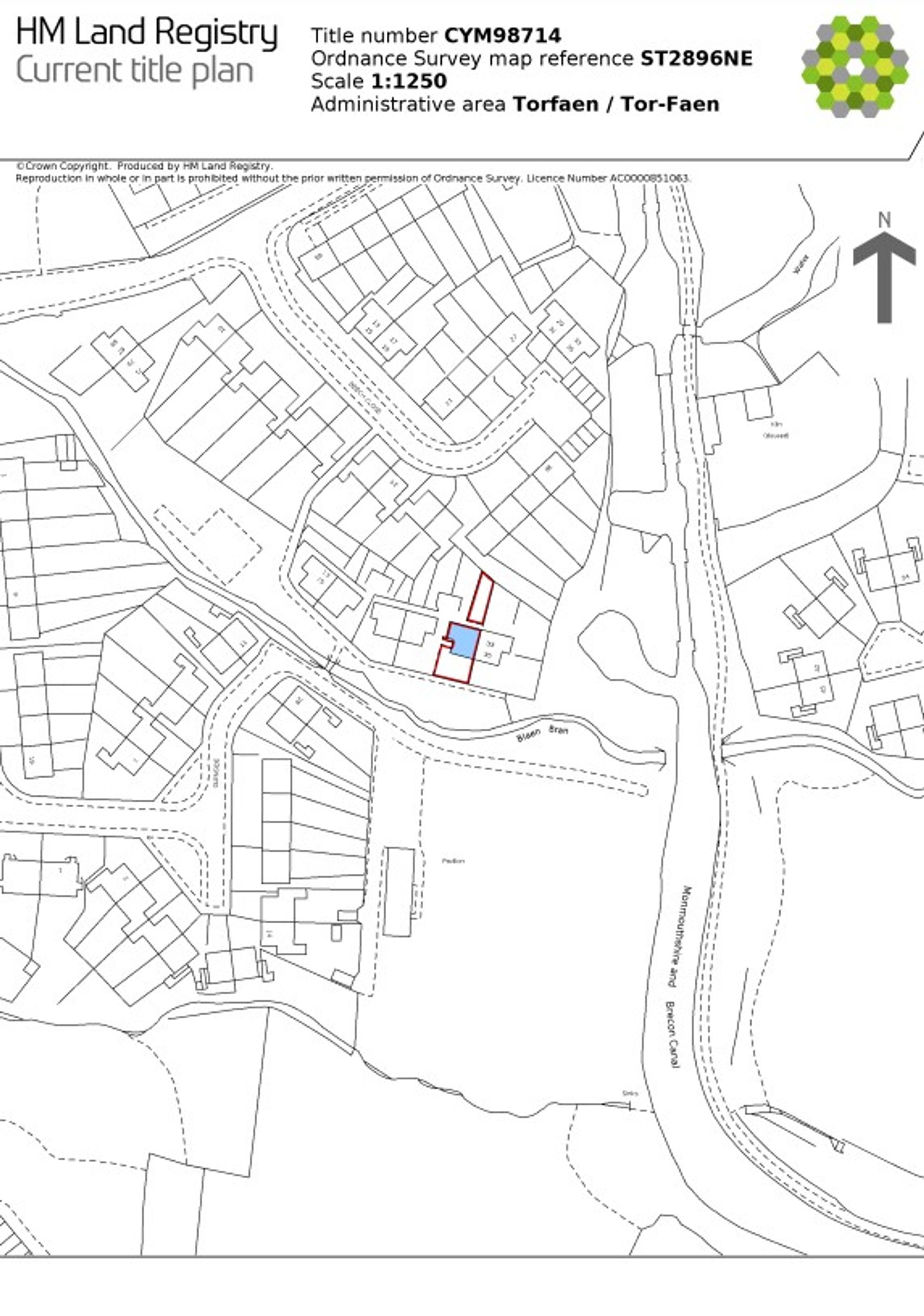 1 bed flat for sale in Glenside, Cwmbran - Property Floorplan