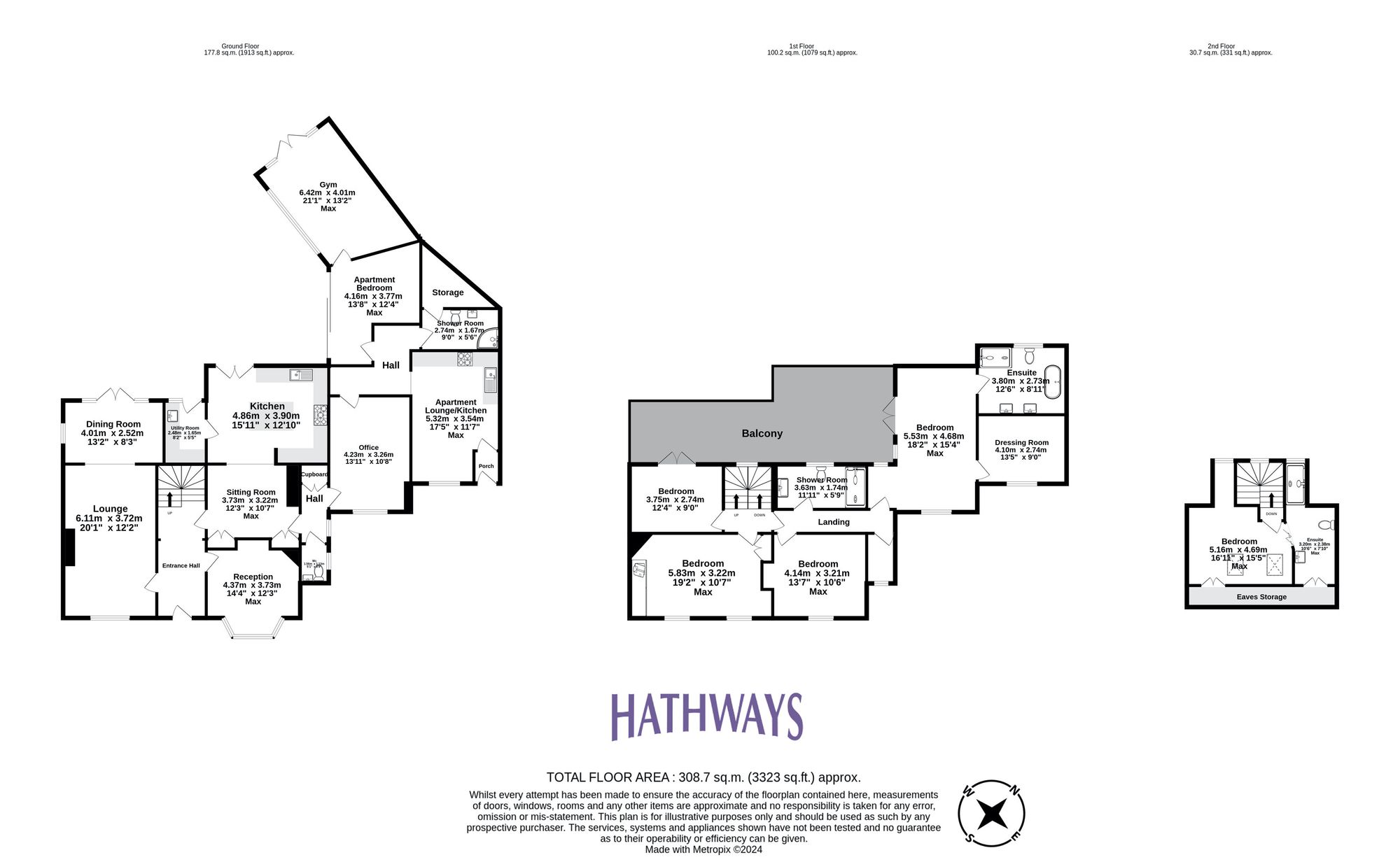 6 bed detached house for sale in Caerleon Road, Cwmbran - Property Floorplan