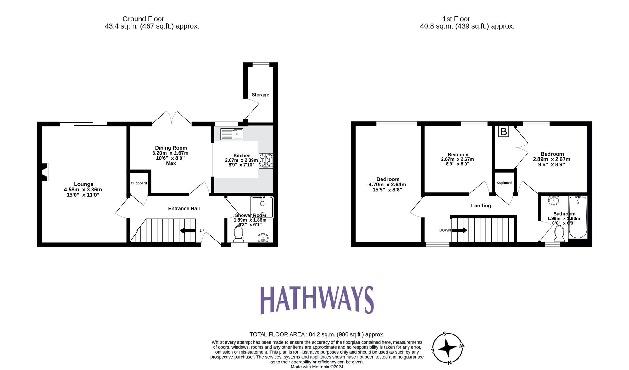 3 bed semi-detached house for sale in Teynes, Cwmbran - Property Floorplan