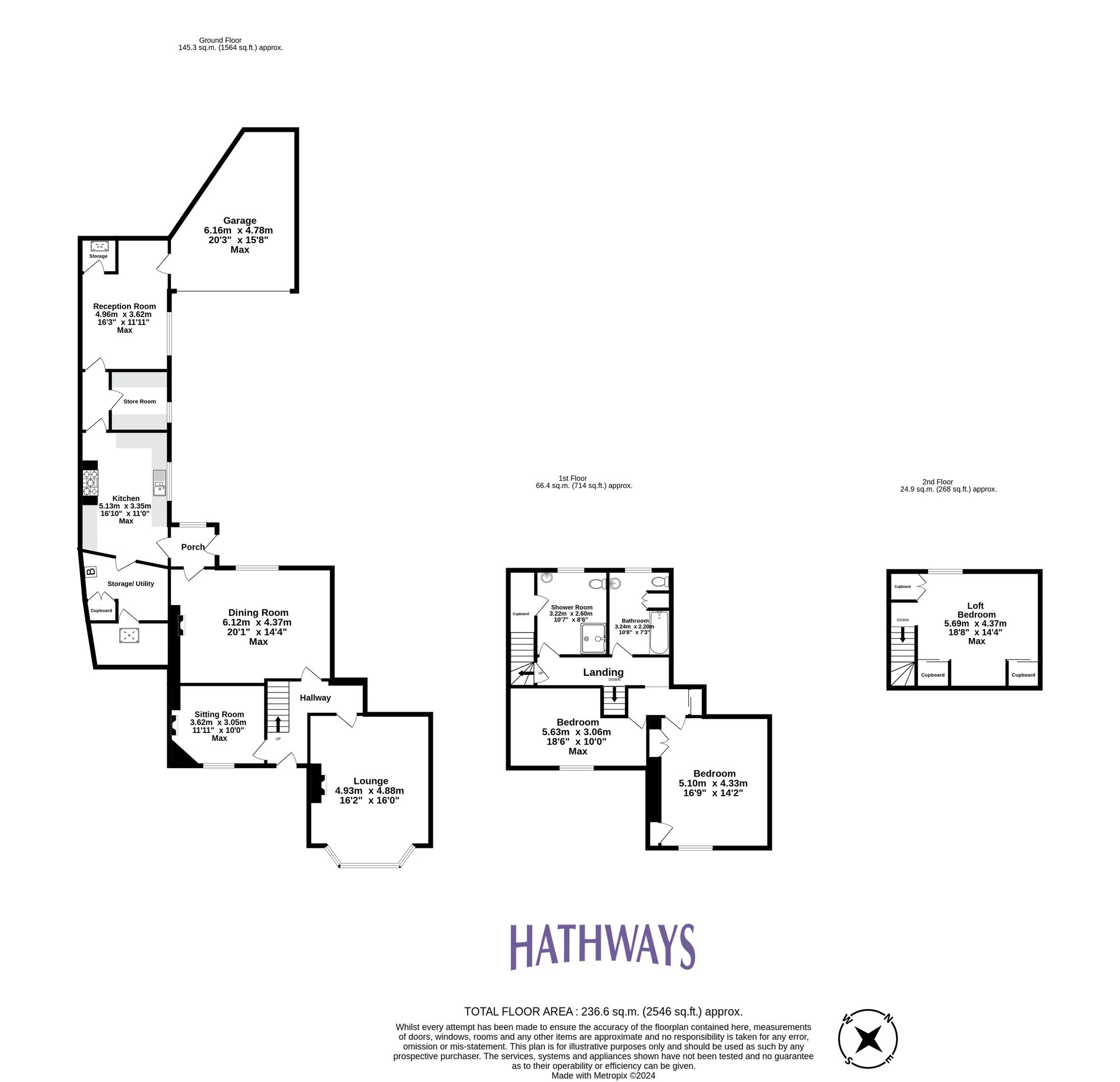 3 bed semi-detached house for sale in Mill Street, Newport - Property Floorplan