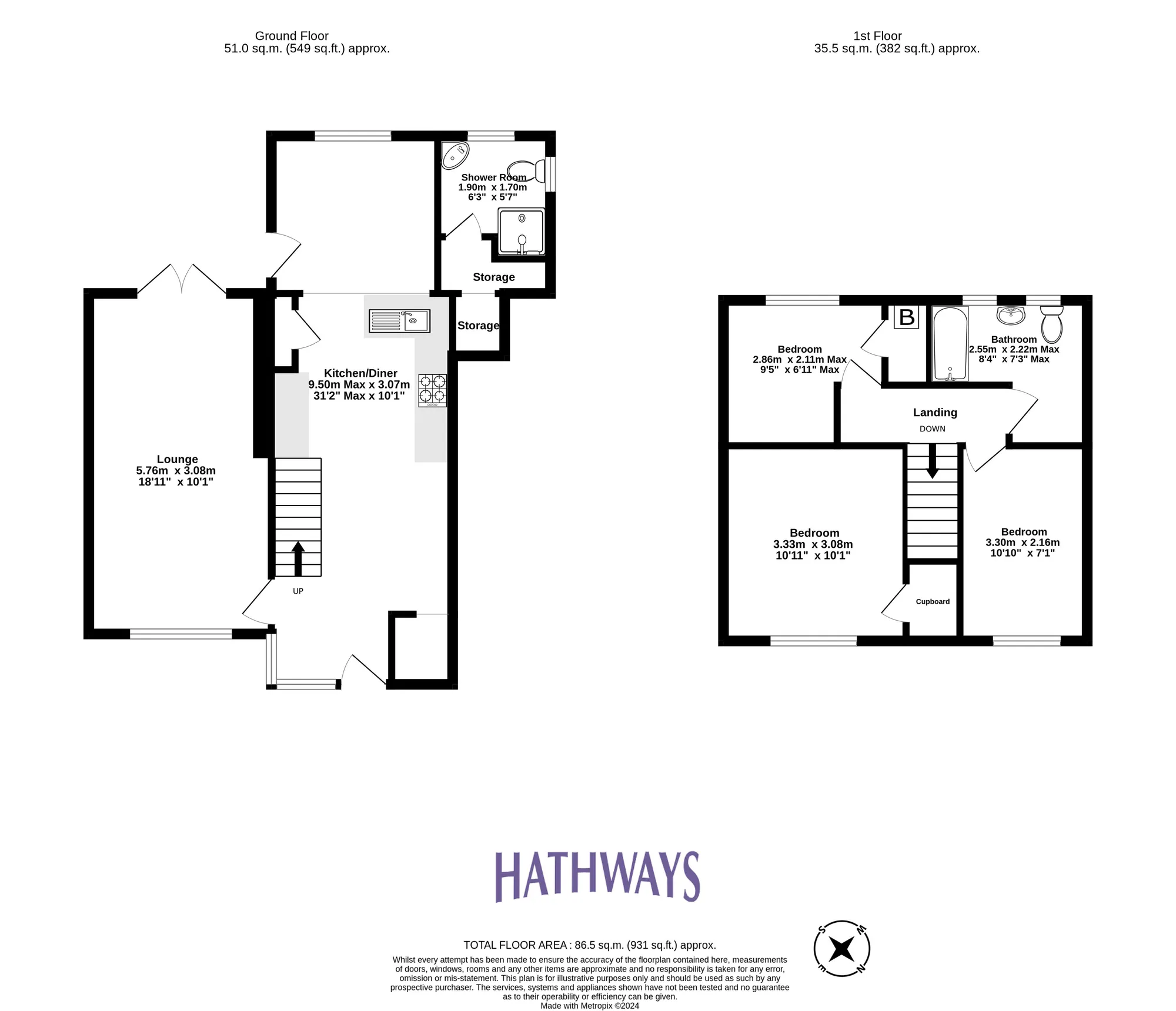 3 bed end of terrace house for sale in North Road, Cwmbran - Property Floorplan