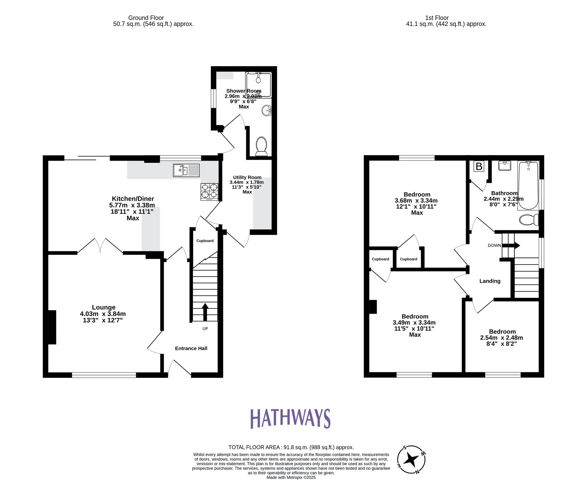 3 bed semi-detached house for sale in Cwrt Bleddyn, Cwmbran - Property Floorplan
