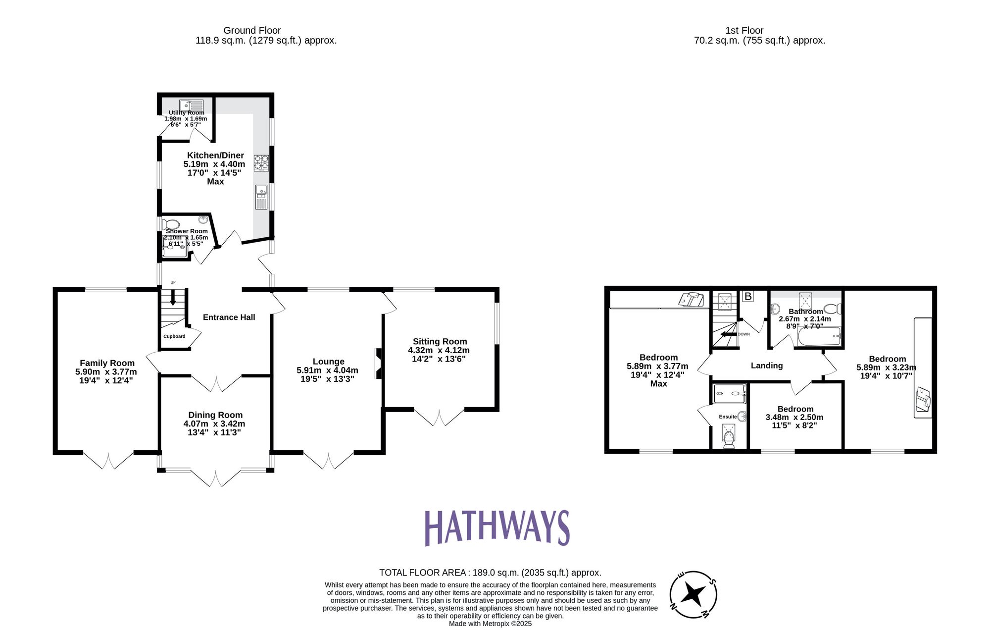 3 bed detached house for sale in High Street, Newport - Property Floorplan