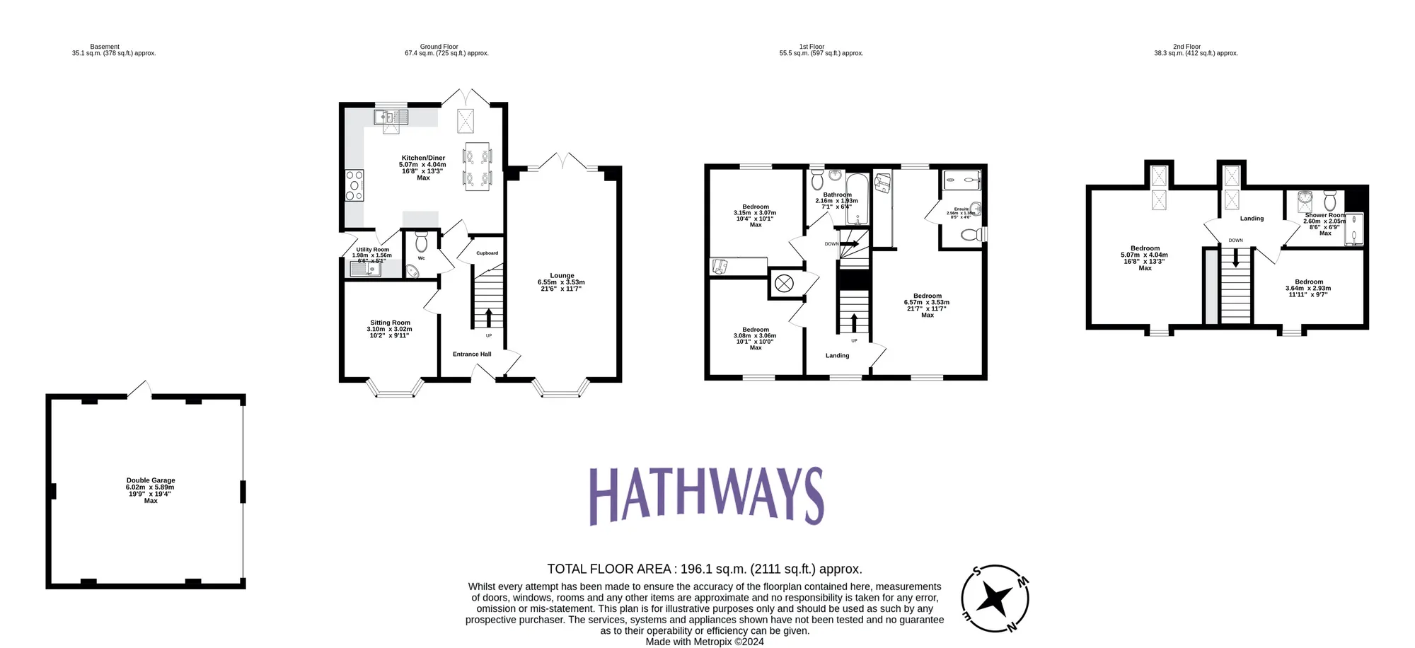 5 bed detached house for sale in Poppy Field Avenue, Cwmbran - Property Floorplan