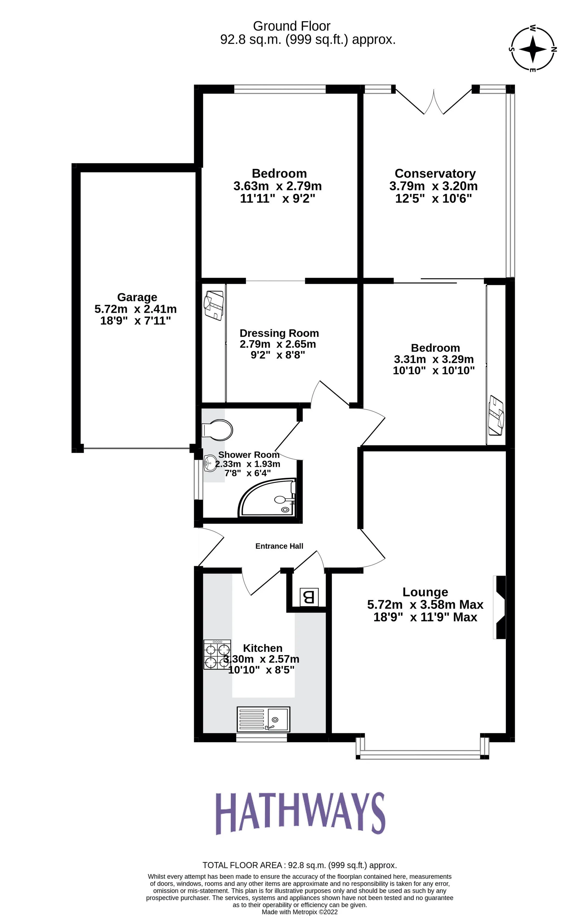 2 bed for sale in Peartree Close, Newport - Property Floorplan