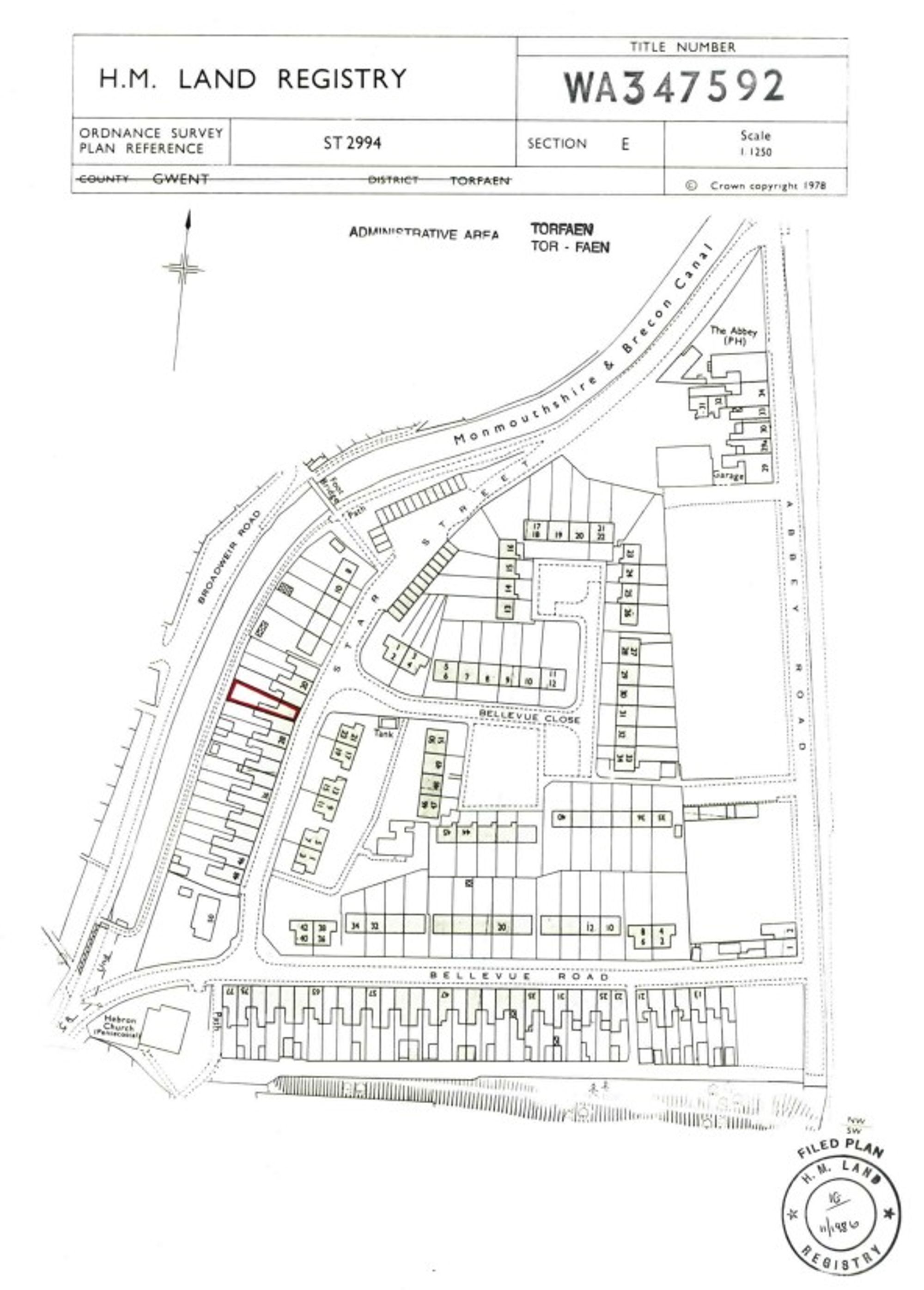 3 bed terraced house for sale in Star Street, Cwmbran - Property Floorplan
