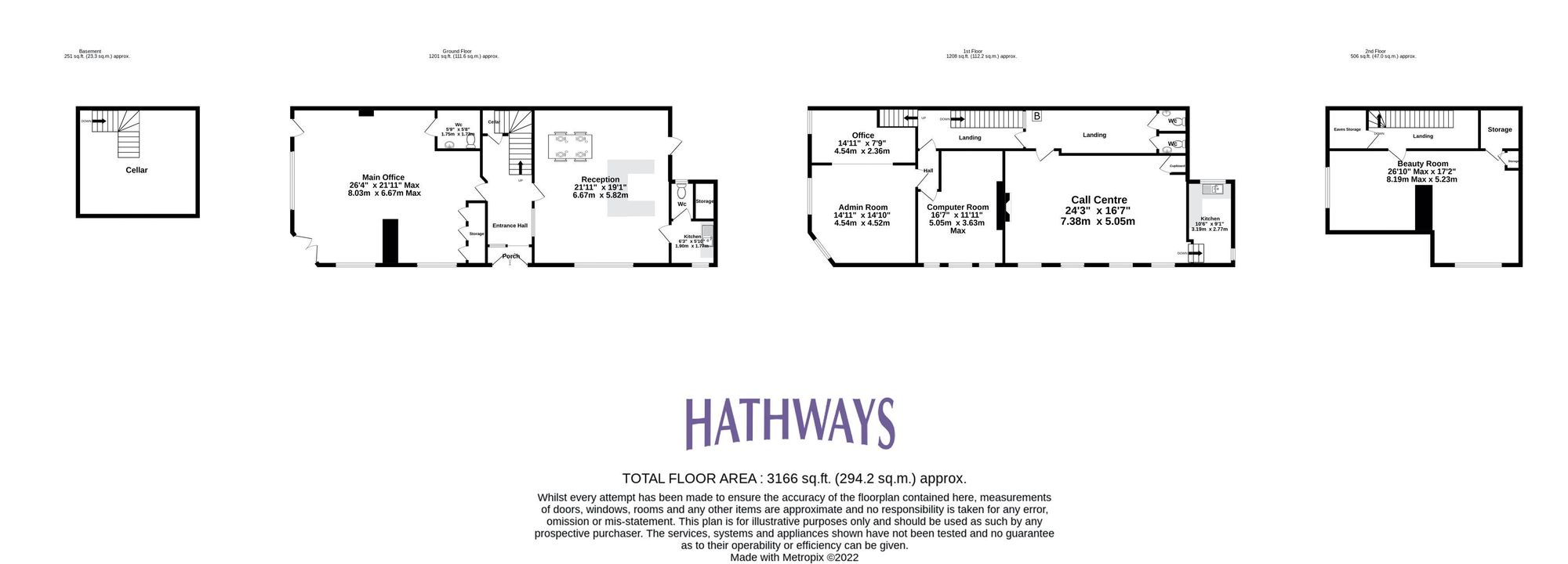 1 bed for sale in West Market Street, Newport - Property Floorplan