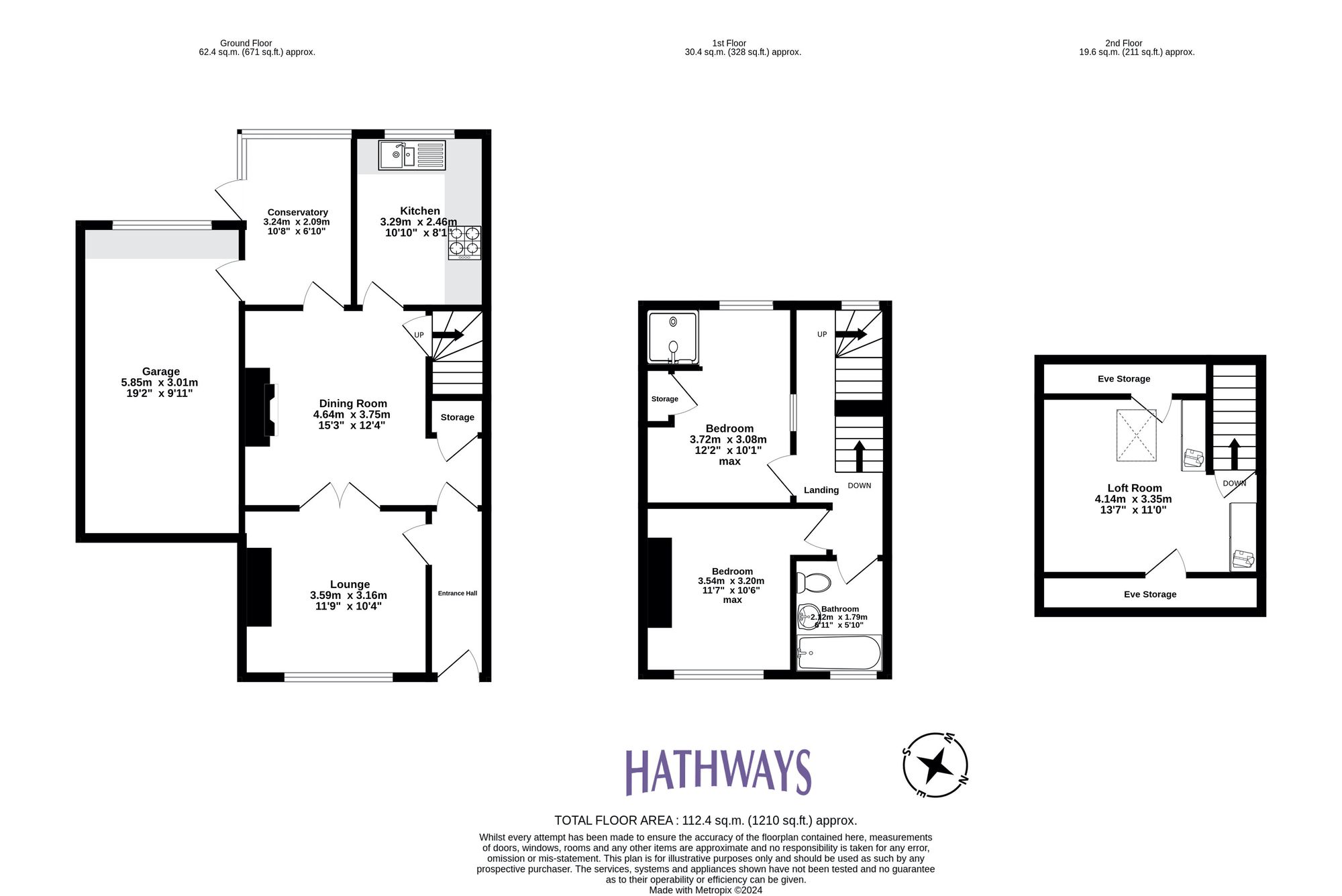 2 bed for sale in Old Hill, Newport - Property Floorplan