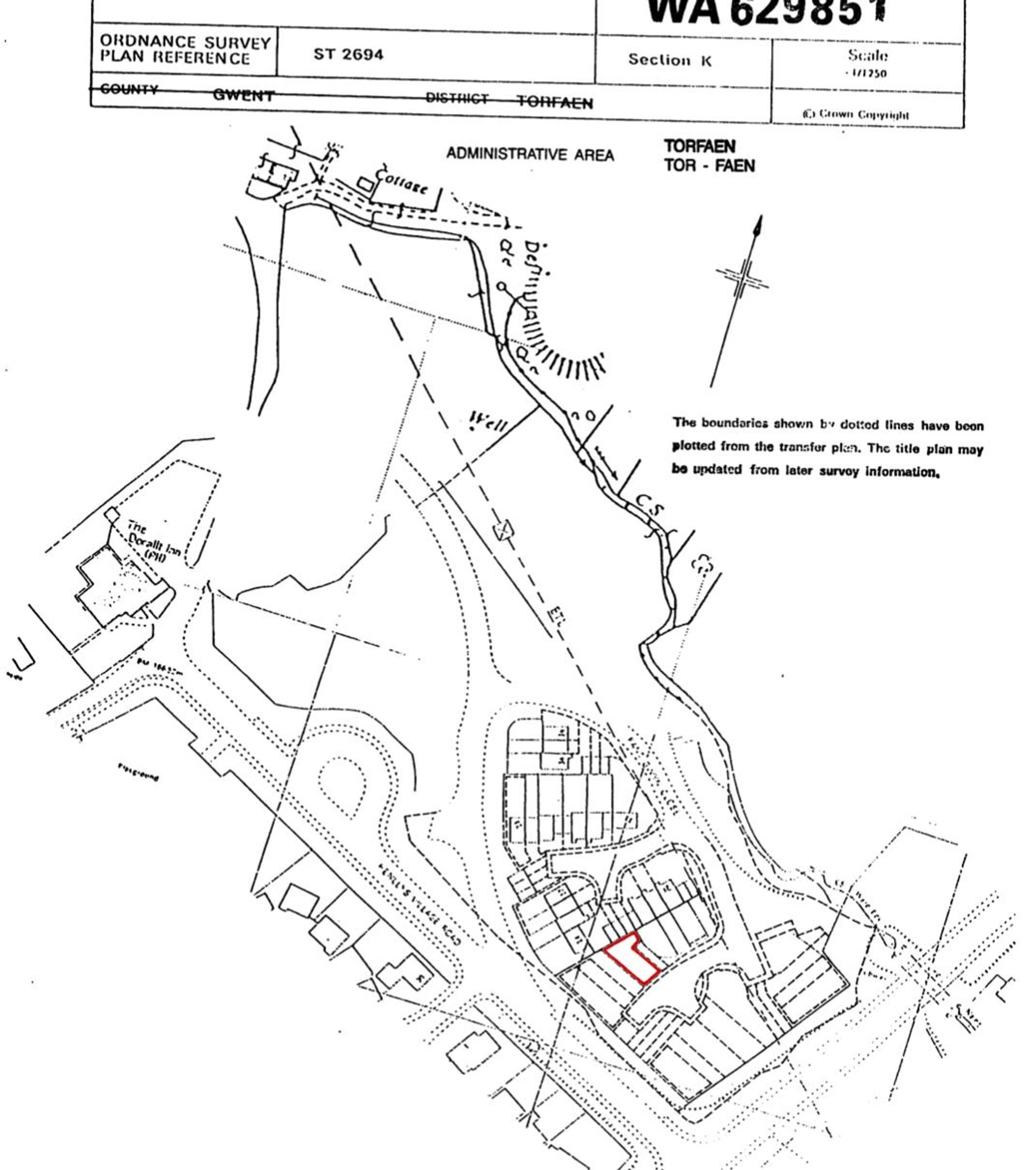 2 bed end of terrace house for sale in Pant Gwyn Close, Cwmbran - Property Floorplan