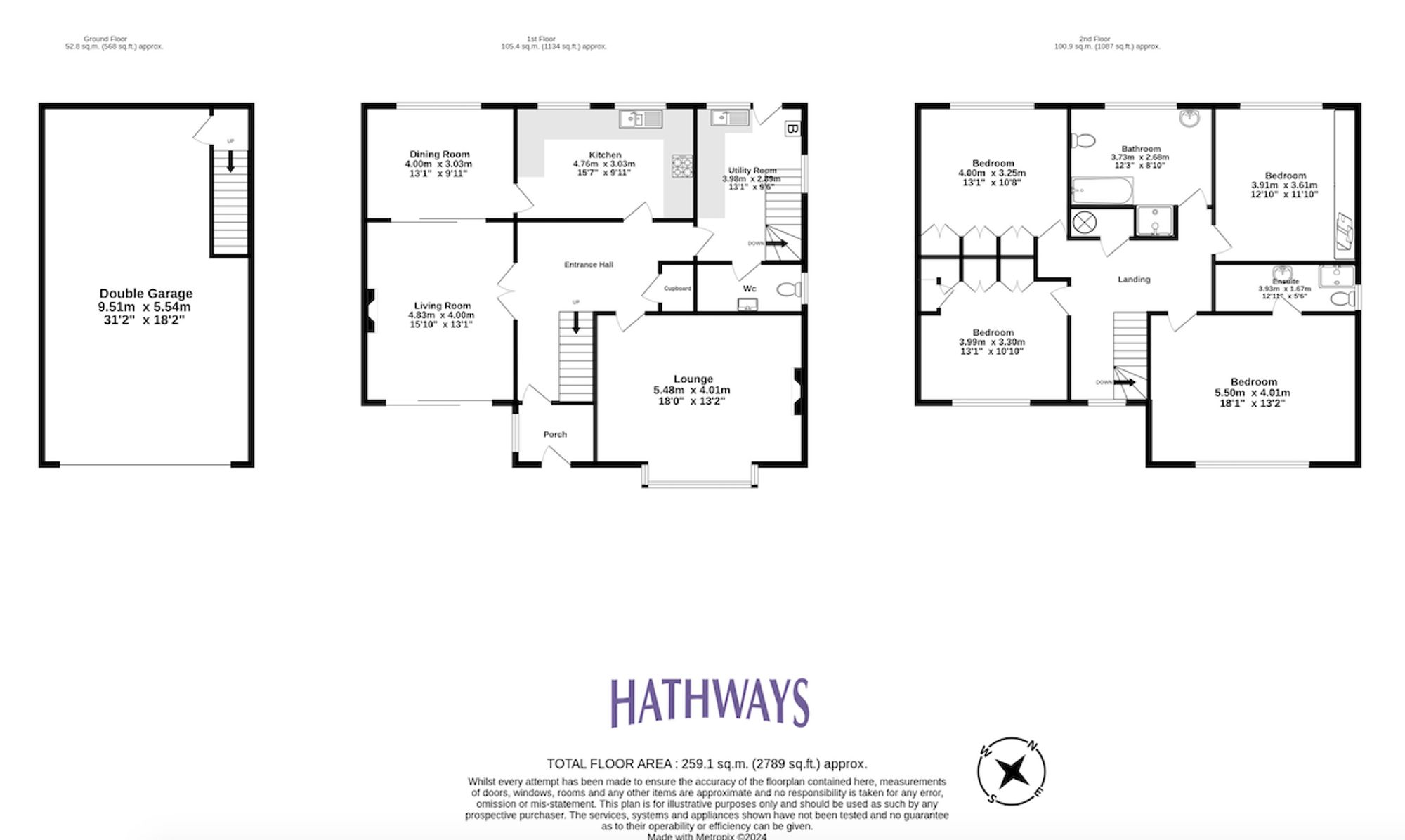 4 bed detached house for sale in Brooklea, Newport - Property Floorplan