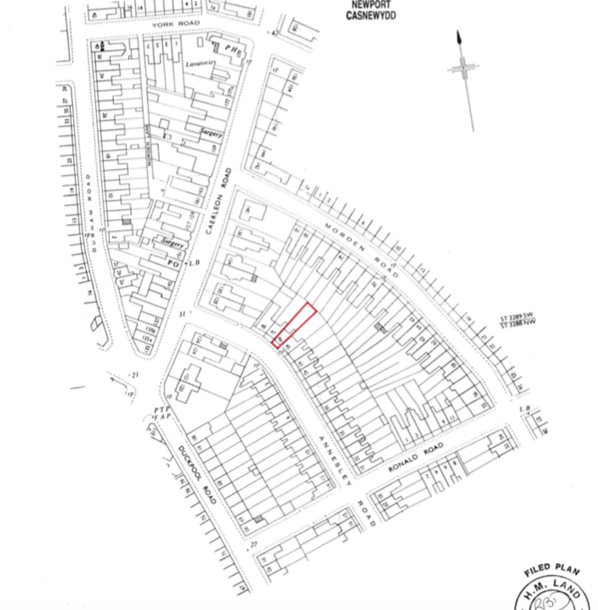 2 bed mid-terraced house for sale in Annesley Road, Newport - Property Floorplan