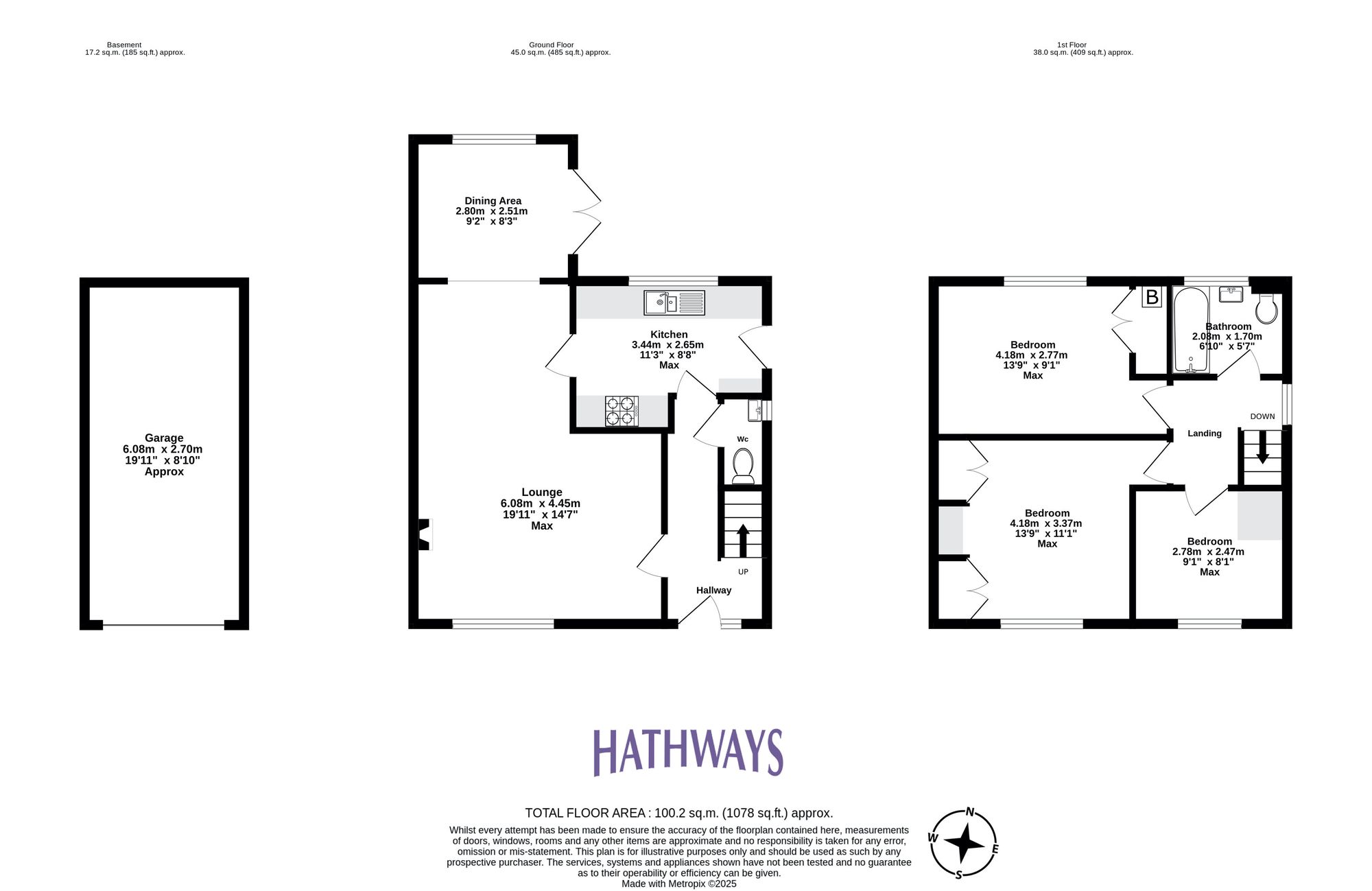 3 bed semi-detached house for sale in Oakdale Close, Newport - Property Floorplan