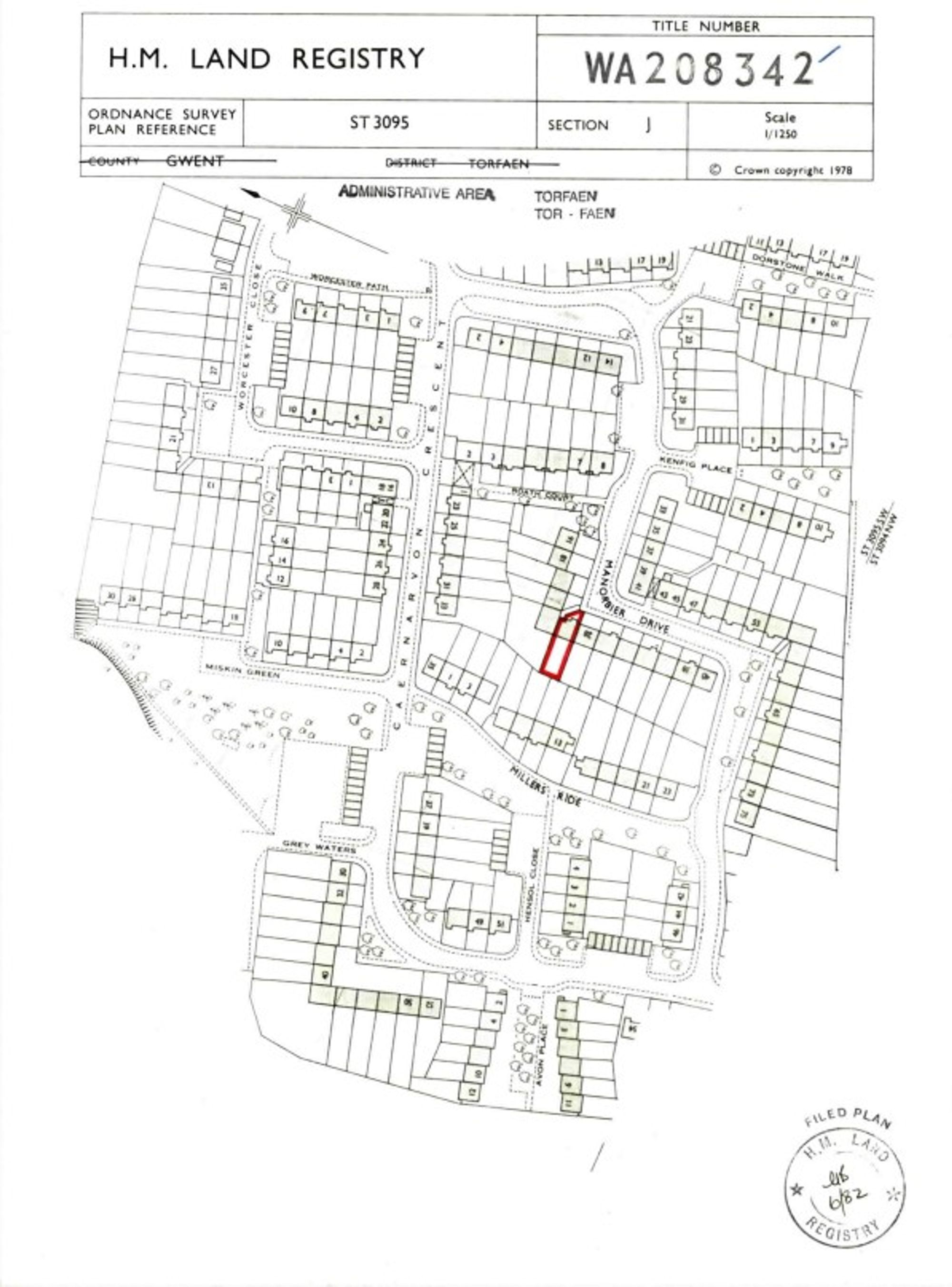 3 bed terraced house for sale in Manorbier Drive, Cwmbran - Property Floorplan
