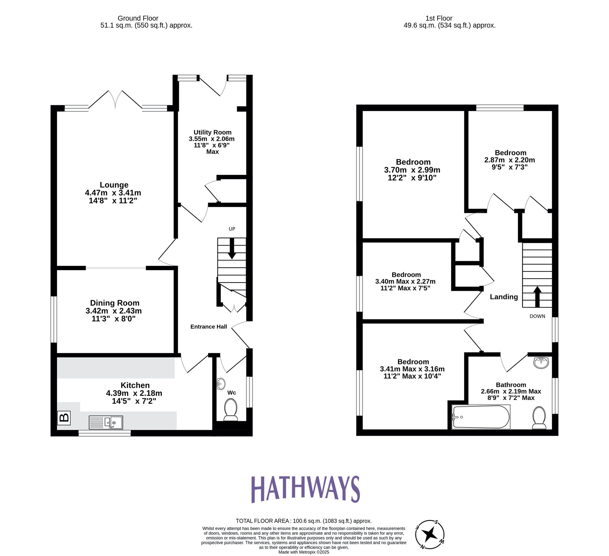 4 bed end of terrace house for sale in Badgers Mede, Cwmbran - Property Floorplan