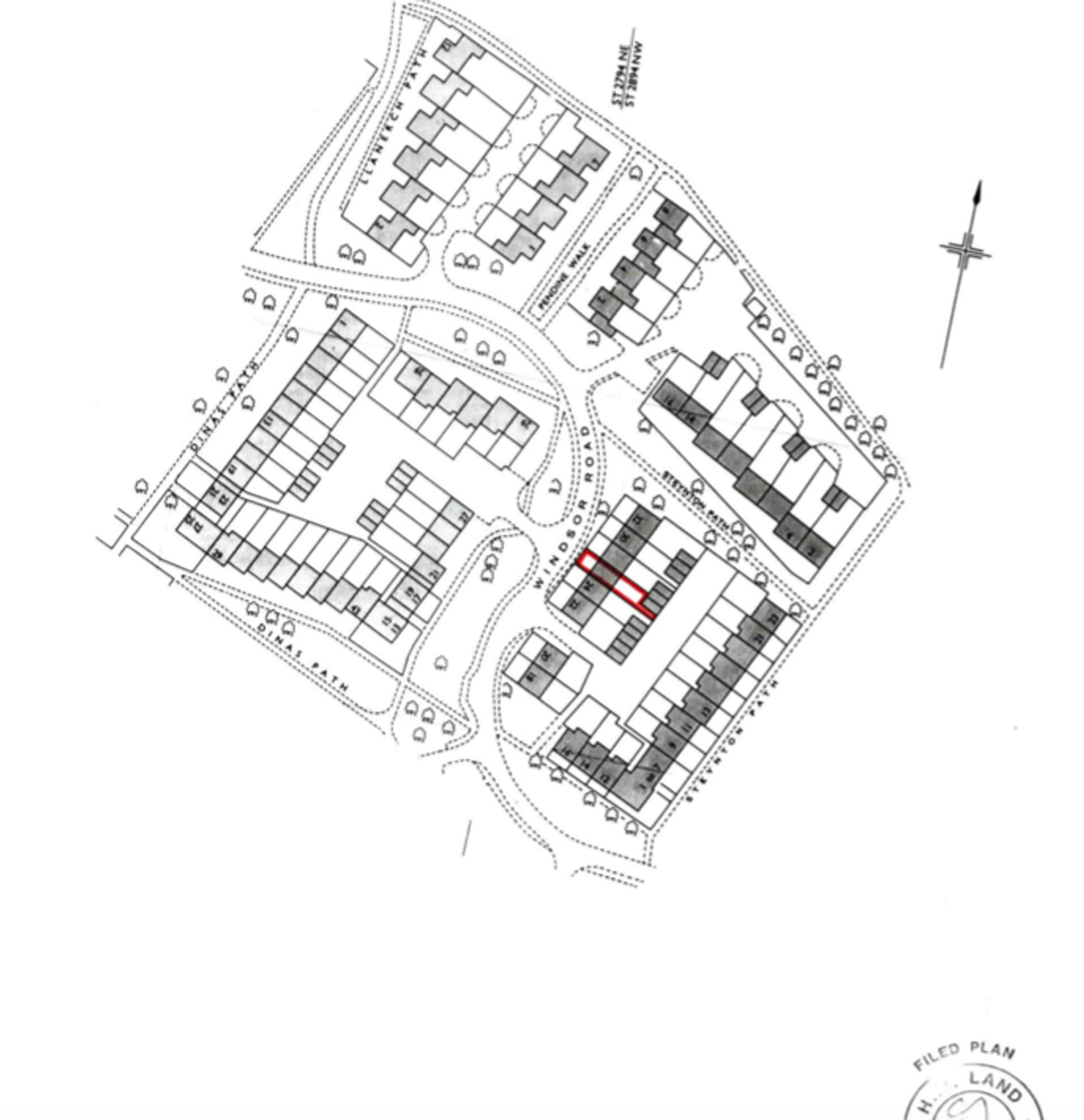 3 bed mid-terraced house for sale in Windsor Road, Cwmbran - Property Floorplan