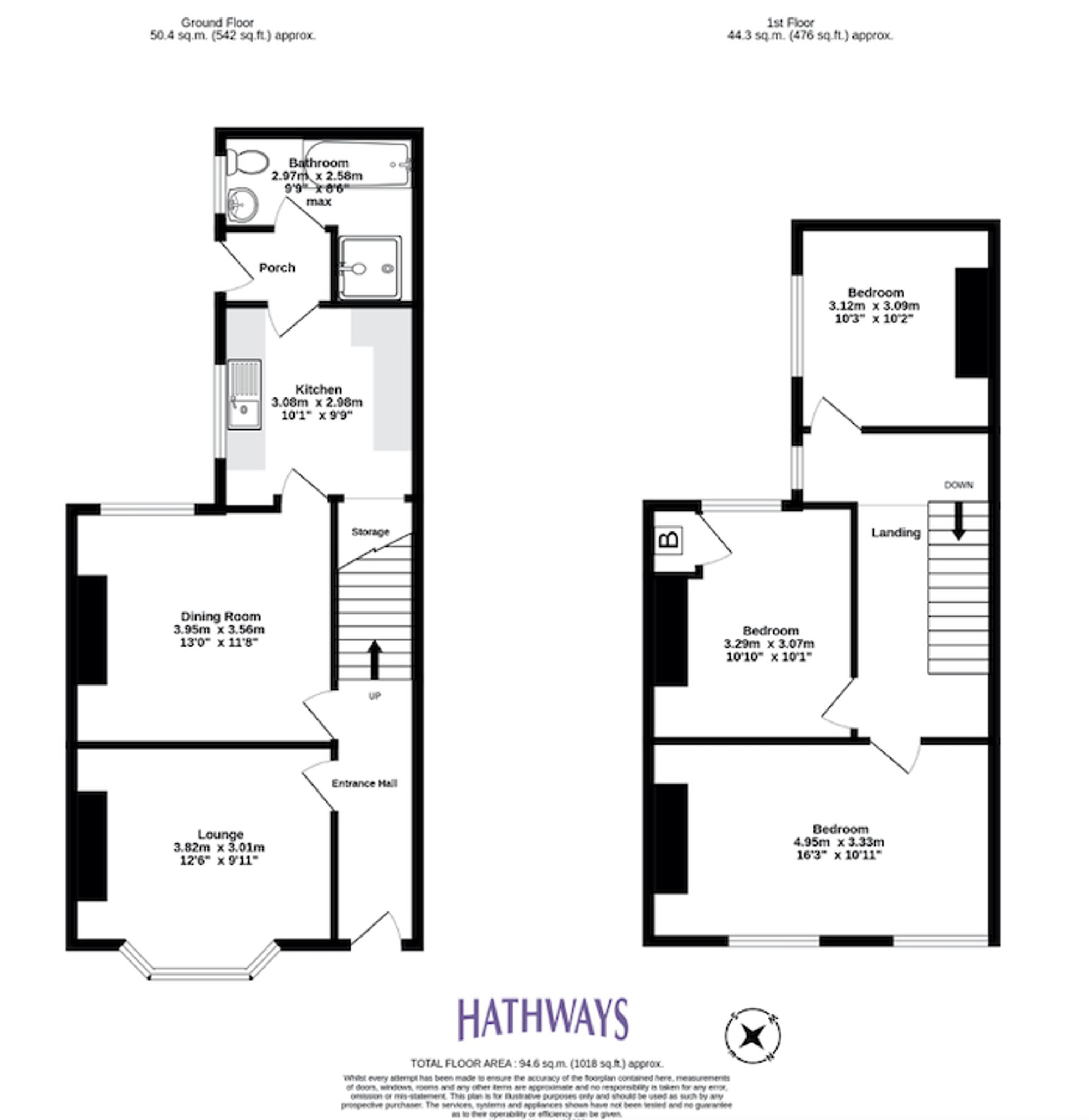 3 bed terraced house for sale in Wainfelin Road, Pontypool - Property Floorplan