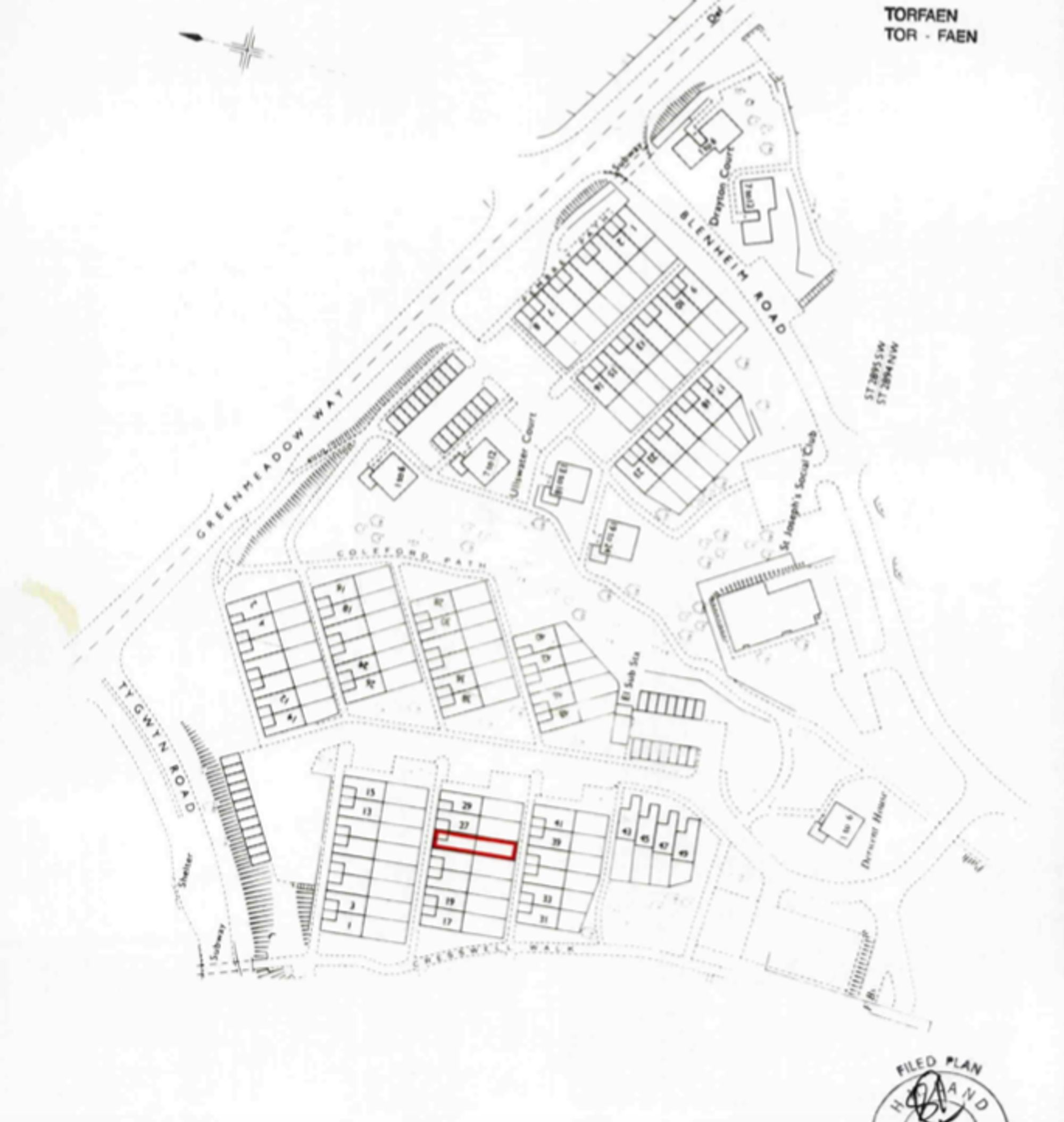 3 bed mid-terraced house for sale in Cresswell Walk, Cwmbran - Property Floorplan