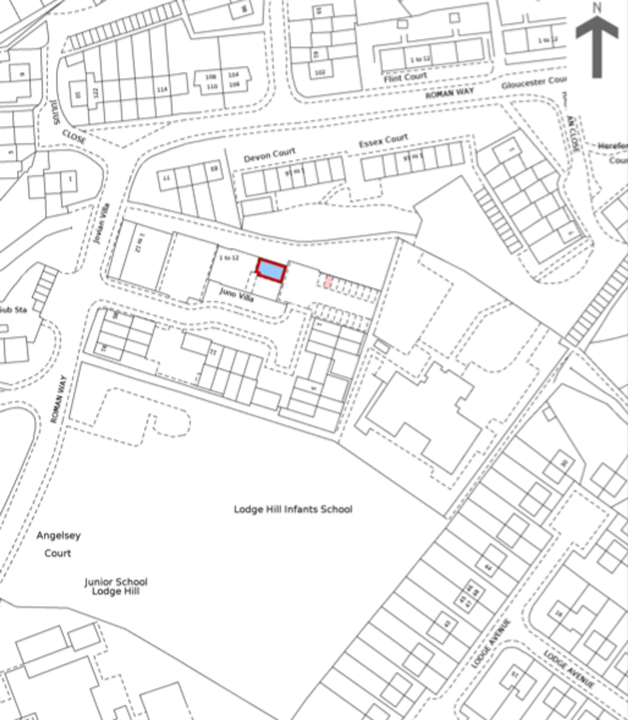 2 bed flat for sale in Flavius Close, Newport - Property Floorplan