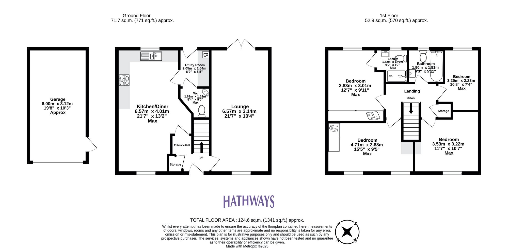 4 bed detached house for sale in Ffordd Bevan, Cwmbran - Property Floorplan