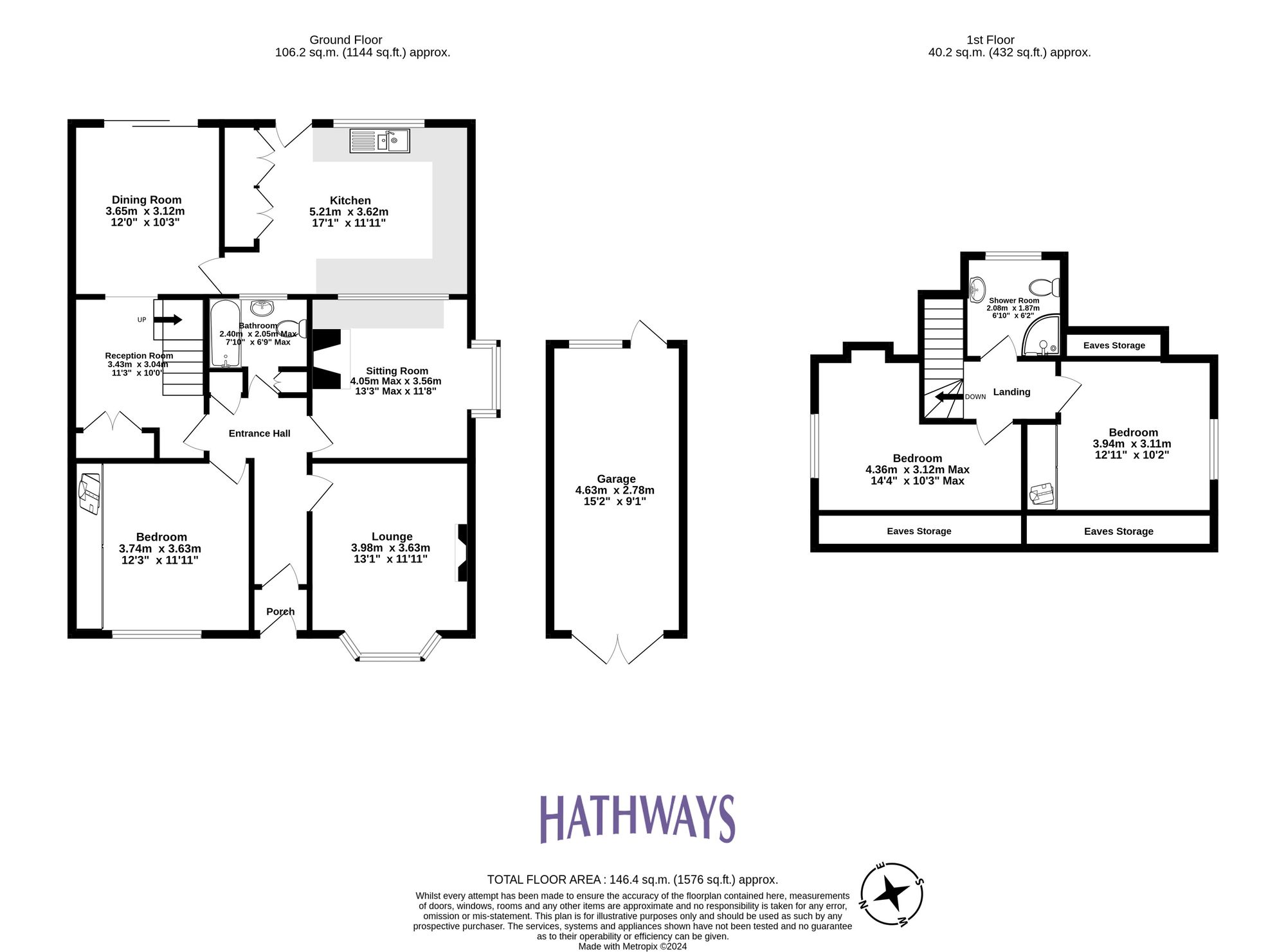 3 bed for sale in Tregarn Road, Newport - Property Floorplan