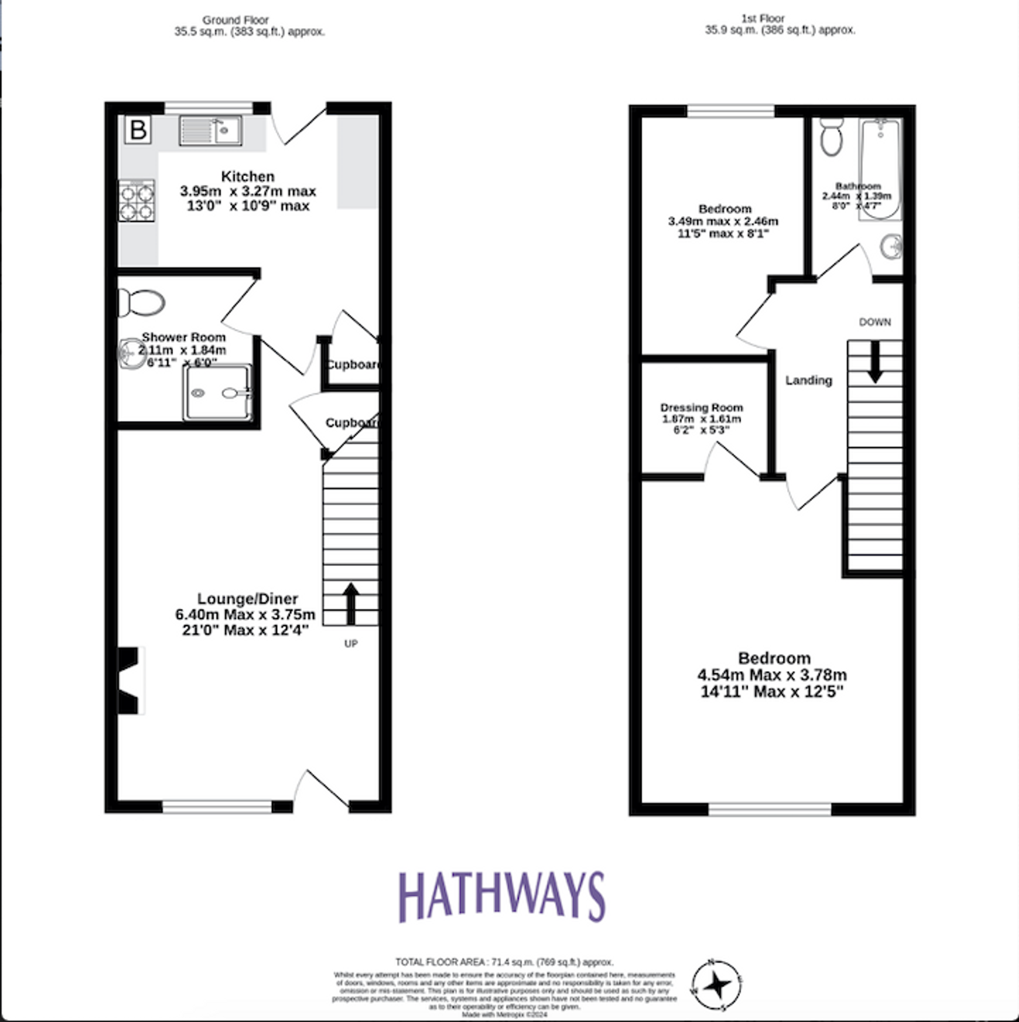 2 bed house for sale in Market Street, Pontypool - Property Floorplan