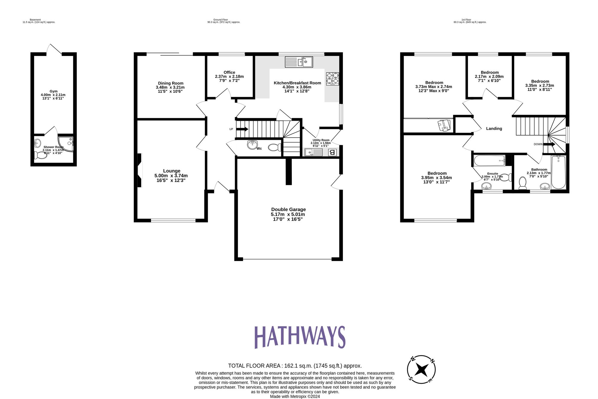 4 bed detached house for sale in The Manor, Cwmbran - Property Floorplan