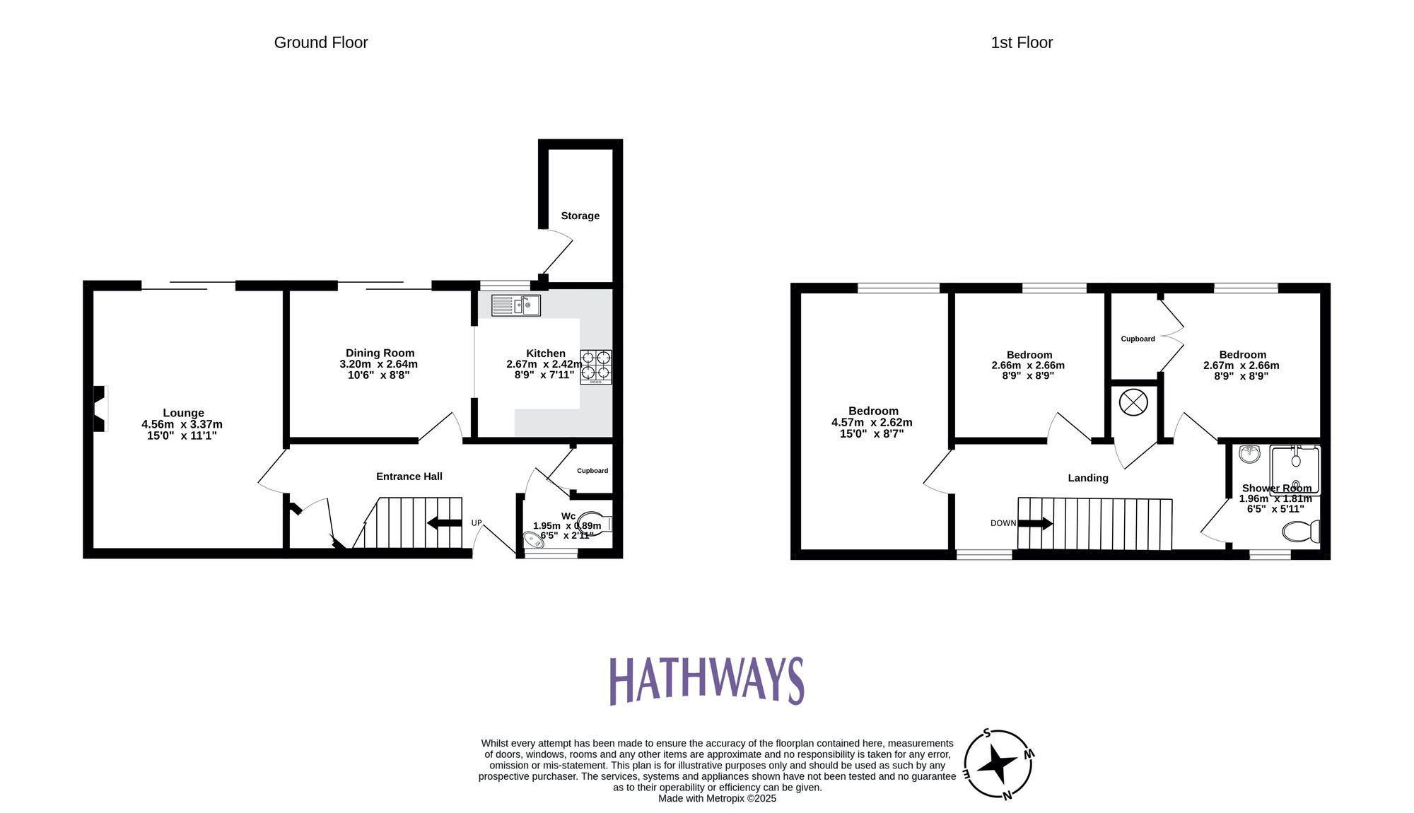 3 bed semi-detached house for sale in Teynes, Cwmbran - Property Floorplan