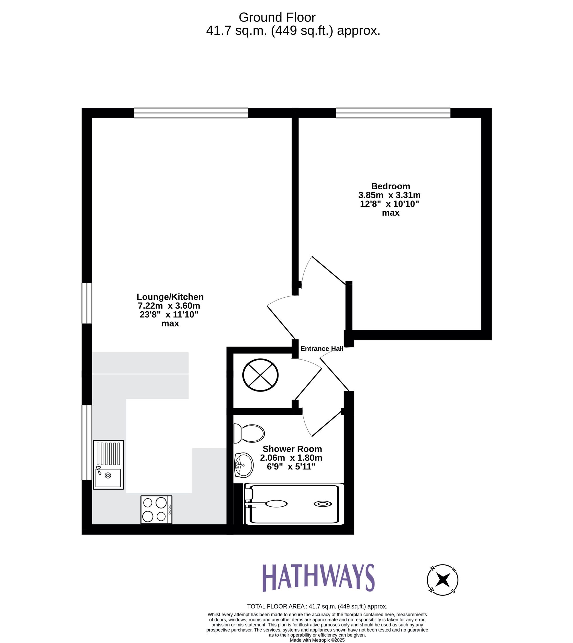 1 bed apartment for sale in Hafod Gardens, Newport  - Property Image 2
