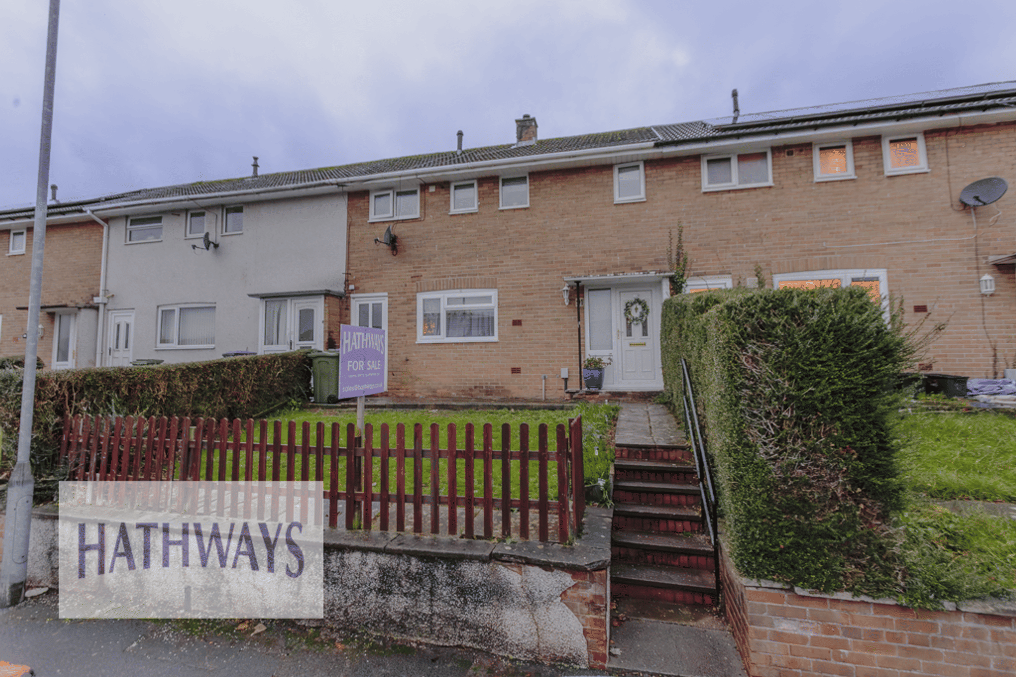 3 bed terraced house for sale in Trinity Road, Cwmbran, NP44