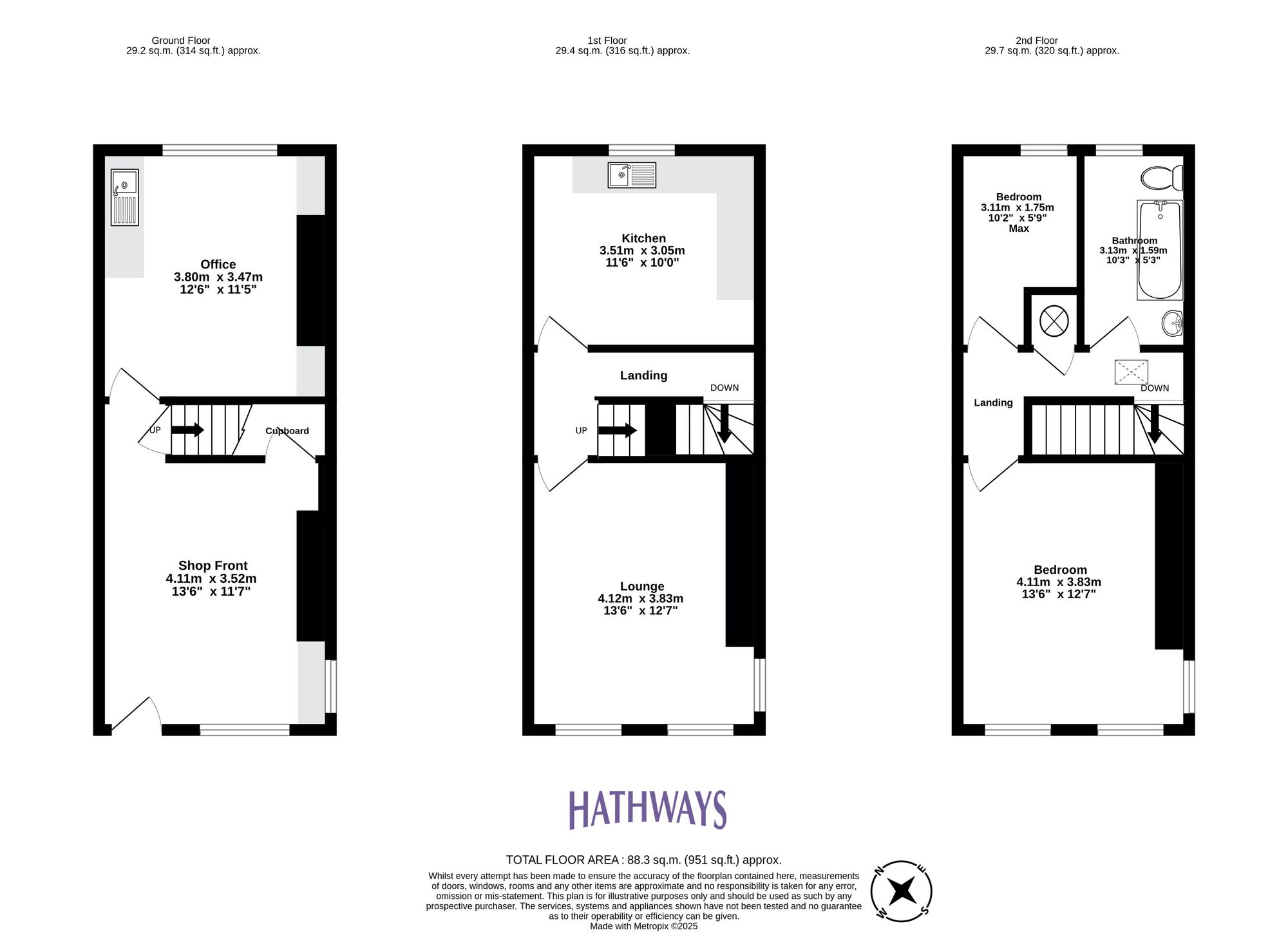Commercial property for sale in George Street, Pontypool 1