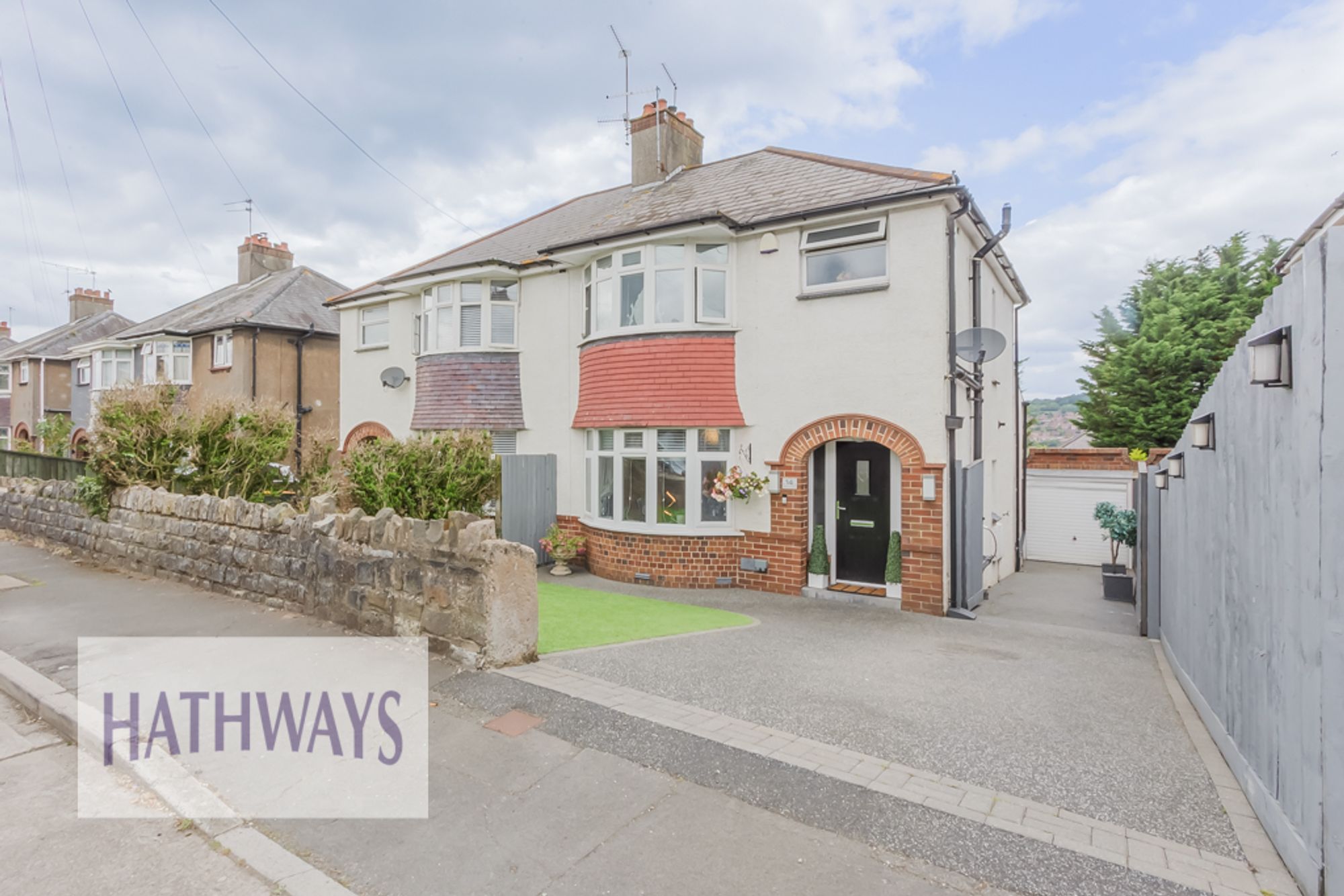 3 bed semi-detached house for sale in Badminton Road, Newport  - Property Image 1