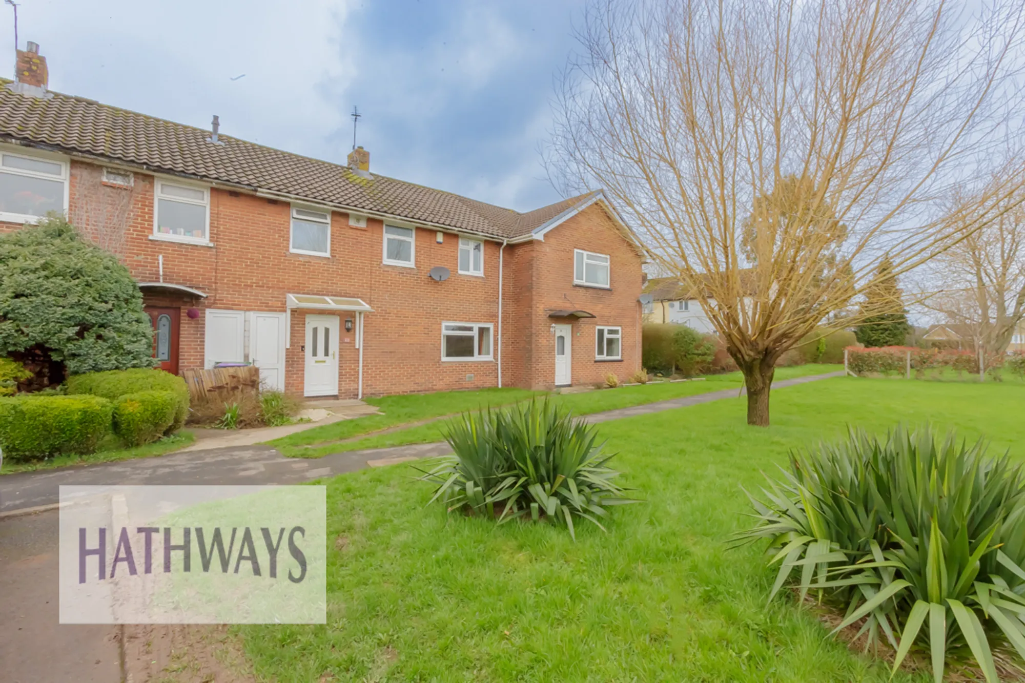 3 bed terraced house for sale in Court Farm Road, Cwmbran  - Property Image 1