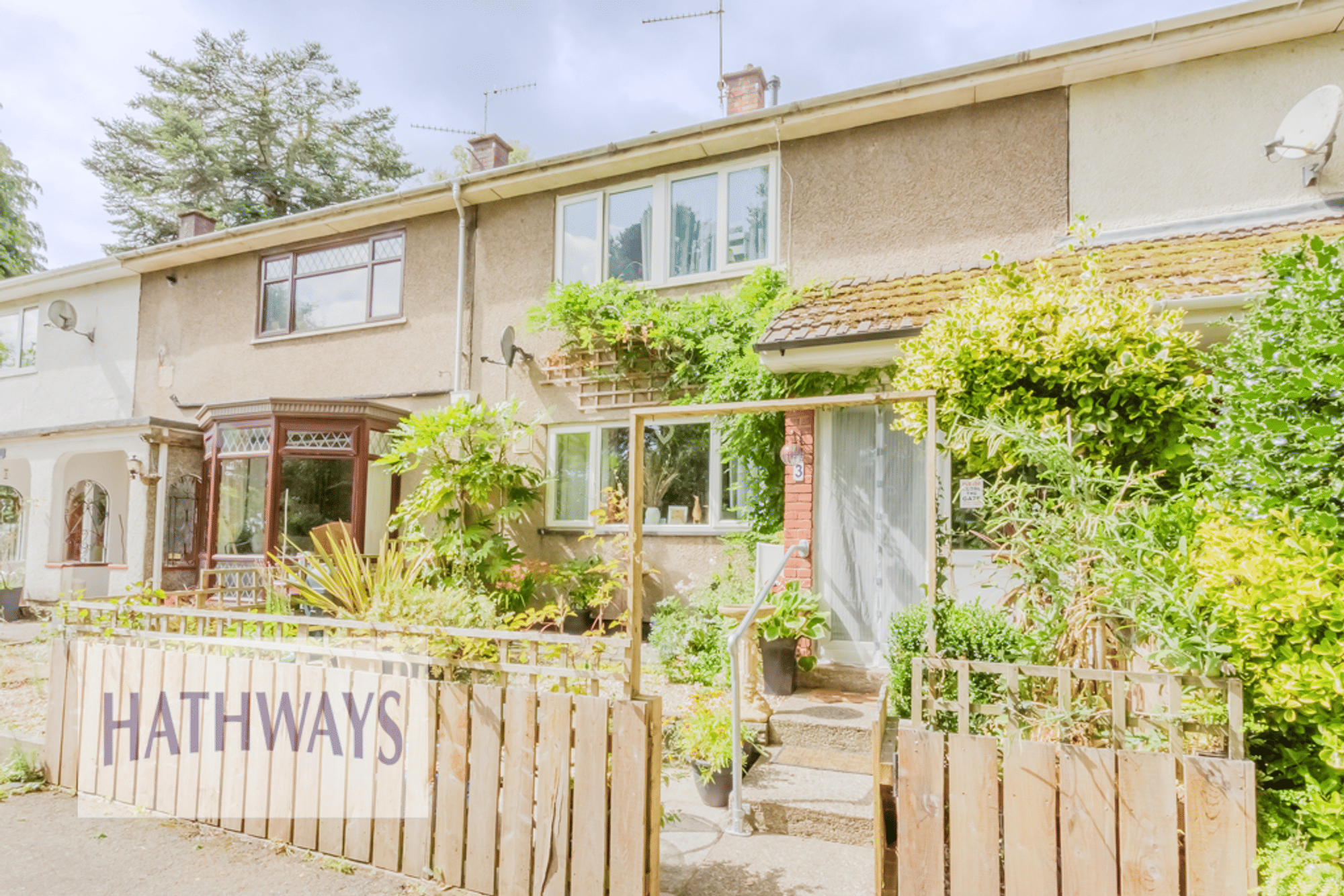 3 bed mid-terraced house for sale in Canberra Close, Cwmbran, NP44